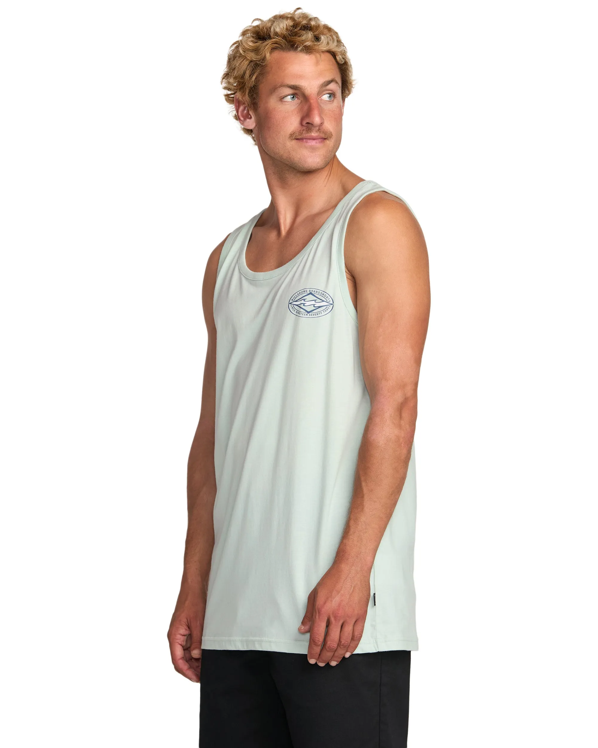 Diamond Vision Premium Tank - Ash Blue Billabong