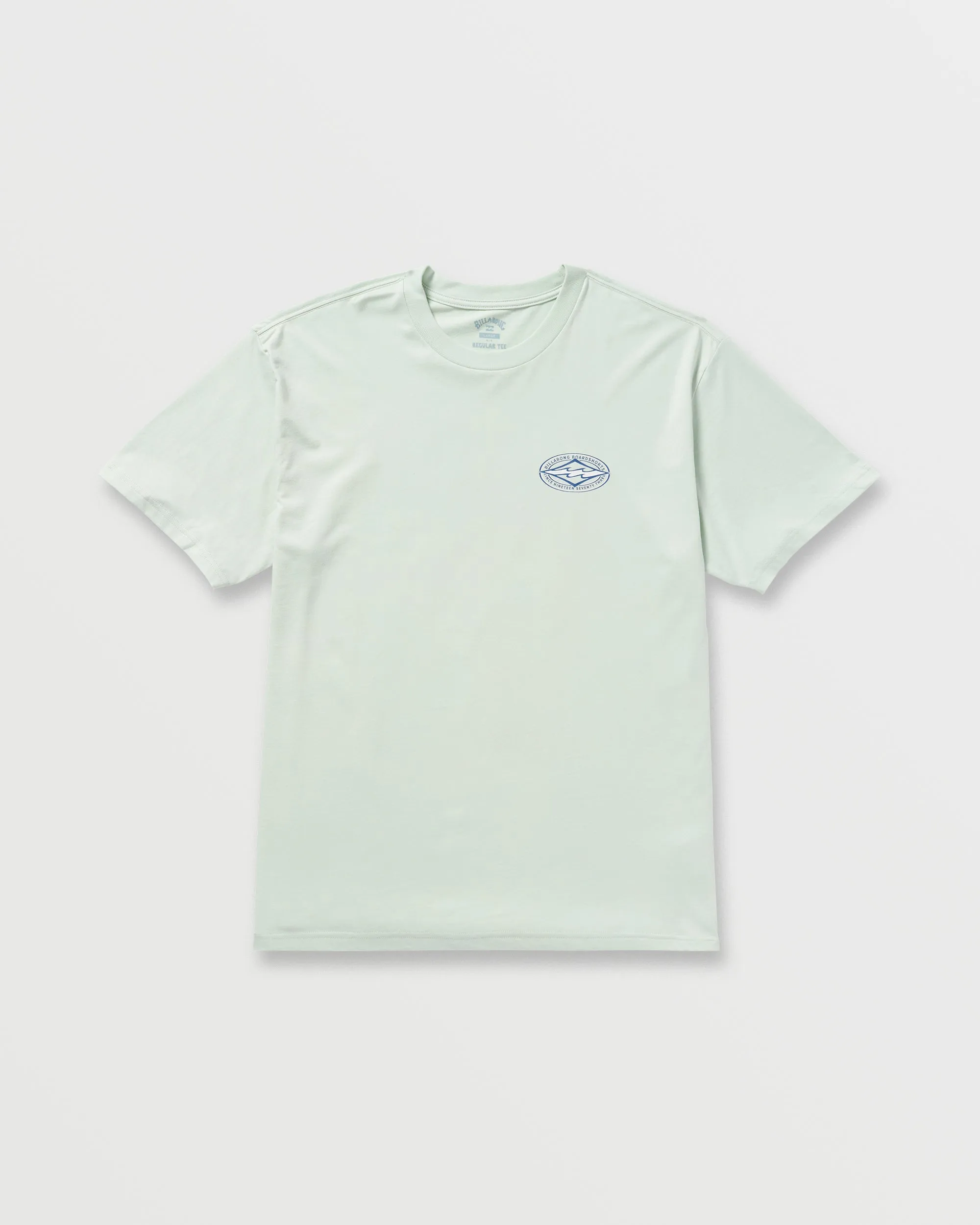 Diamond Vision Regular Tee - Ash Blue Billabong