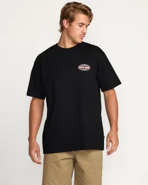 Diamond Vision Regular Tee - Black Billabong
