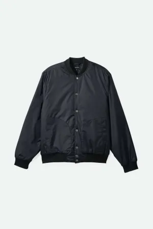 Dillinger Flight Bomber Jacket - Black Brixton