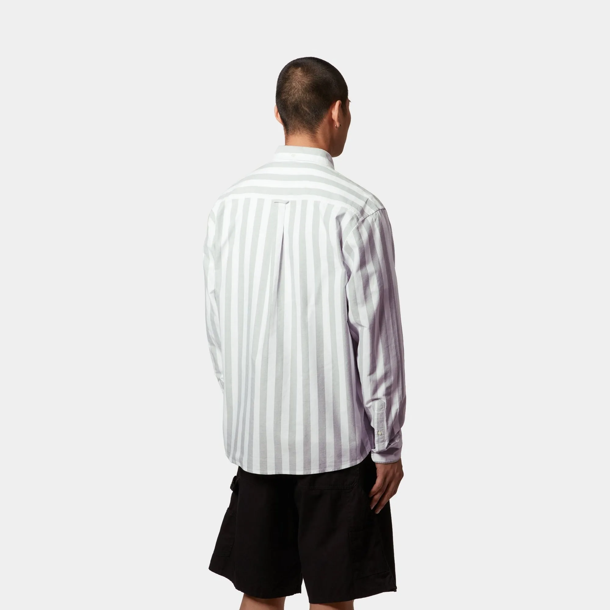 Dillion Stripe Shirt | Park / White Carhartt WIP