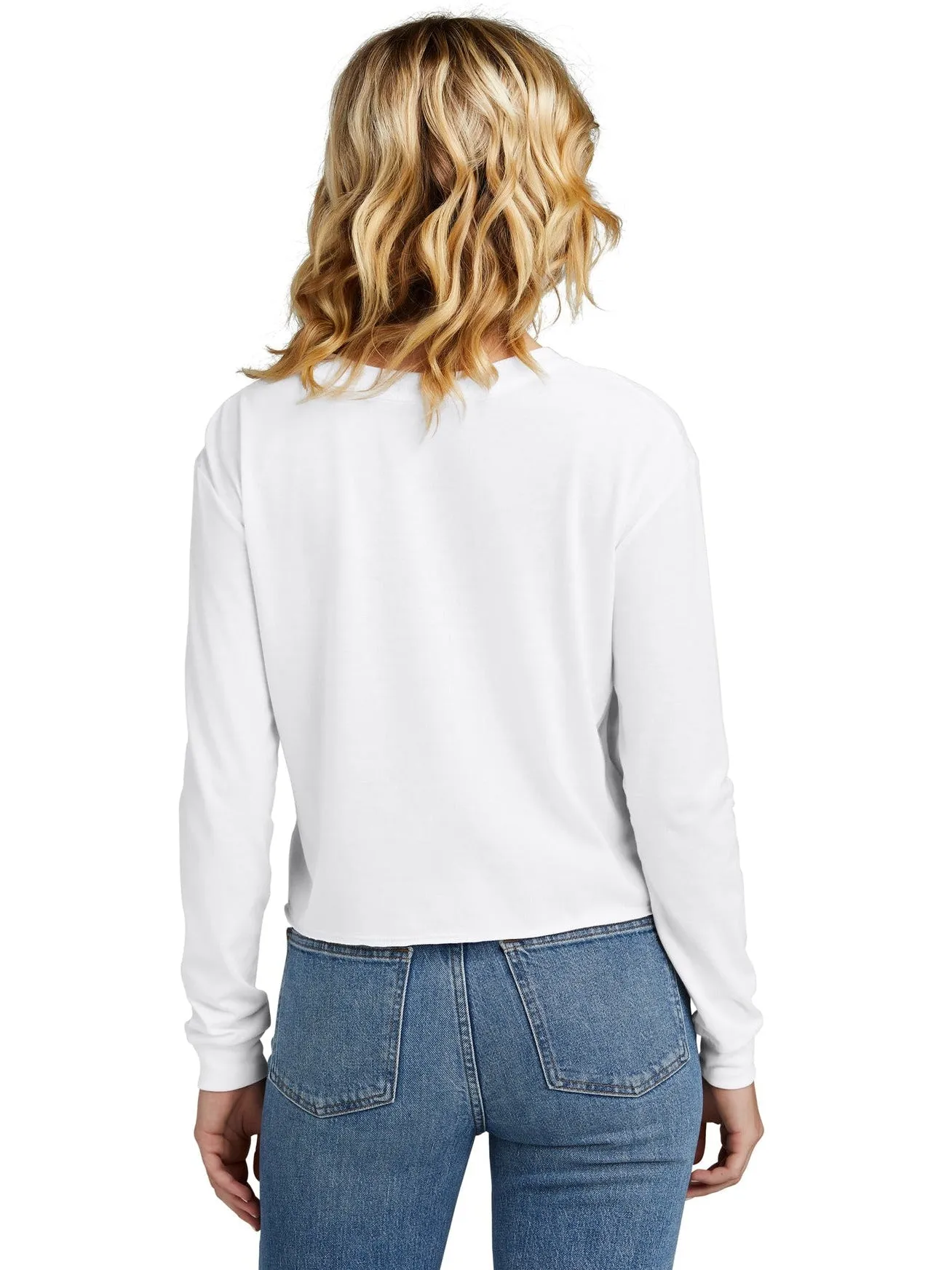 District Ladies Perfect Tri Midi Long Sleeve Tee