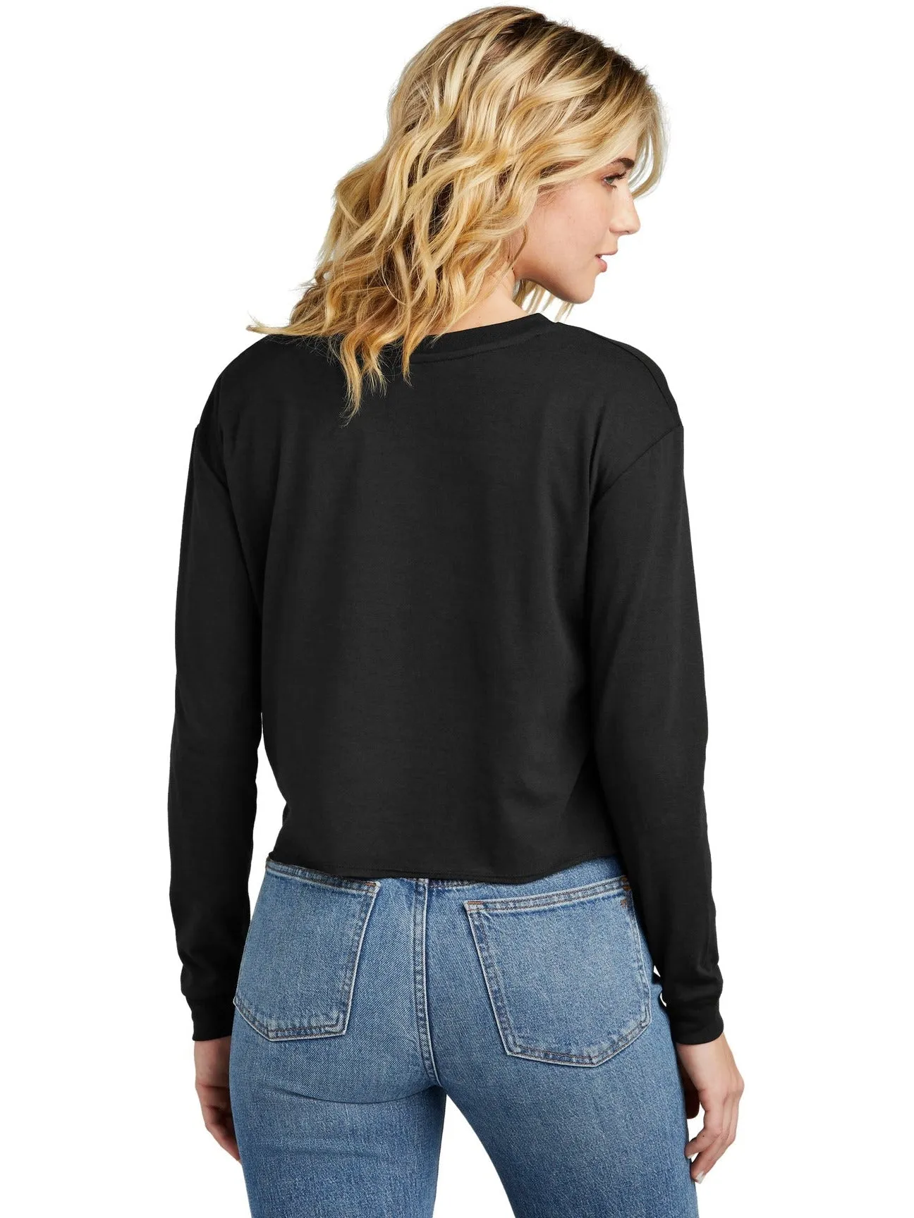 District Ladies Perfect Tri Midi Long Sleeve Tee