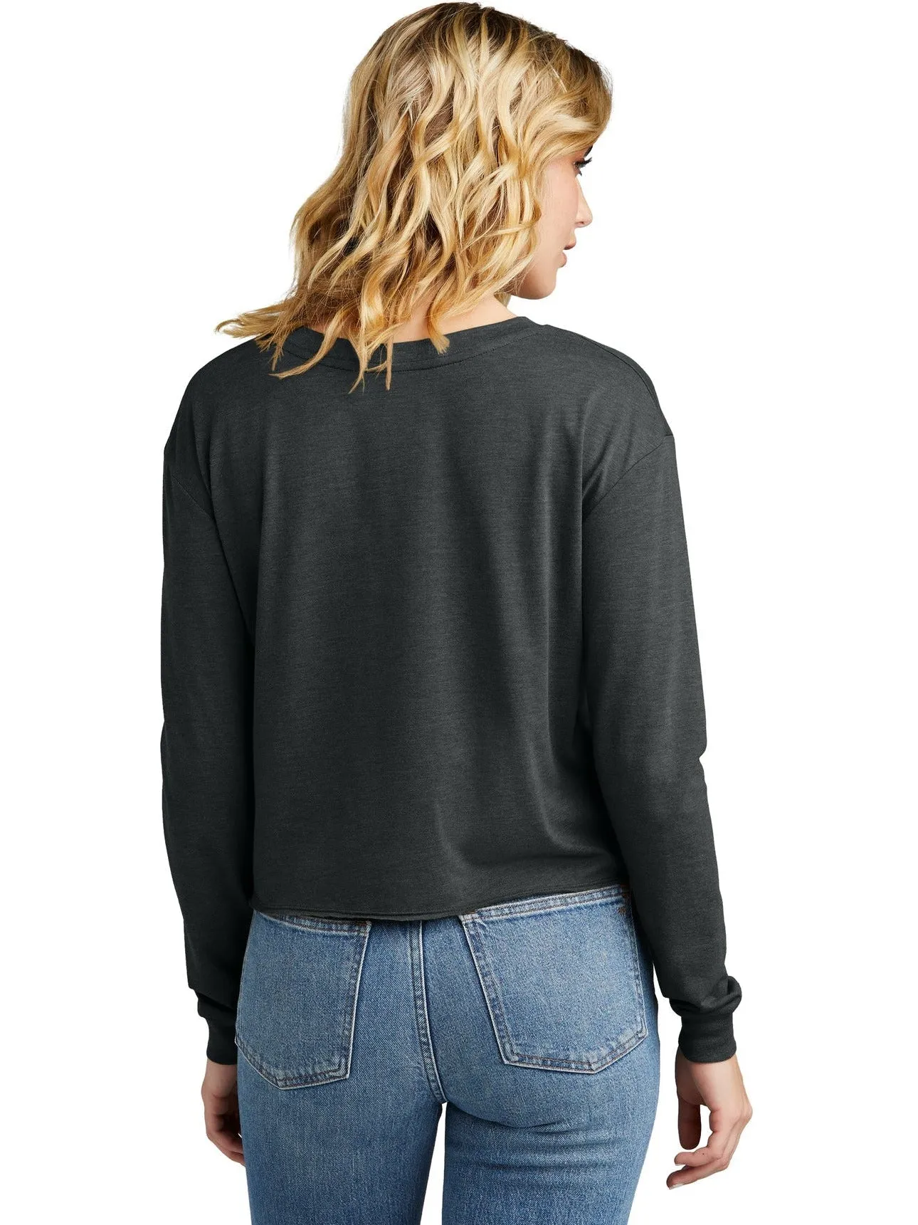 District Ladies Perfect Tri Midi Long Sleeve Tee