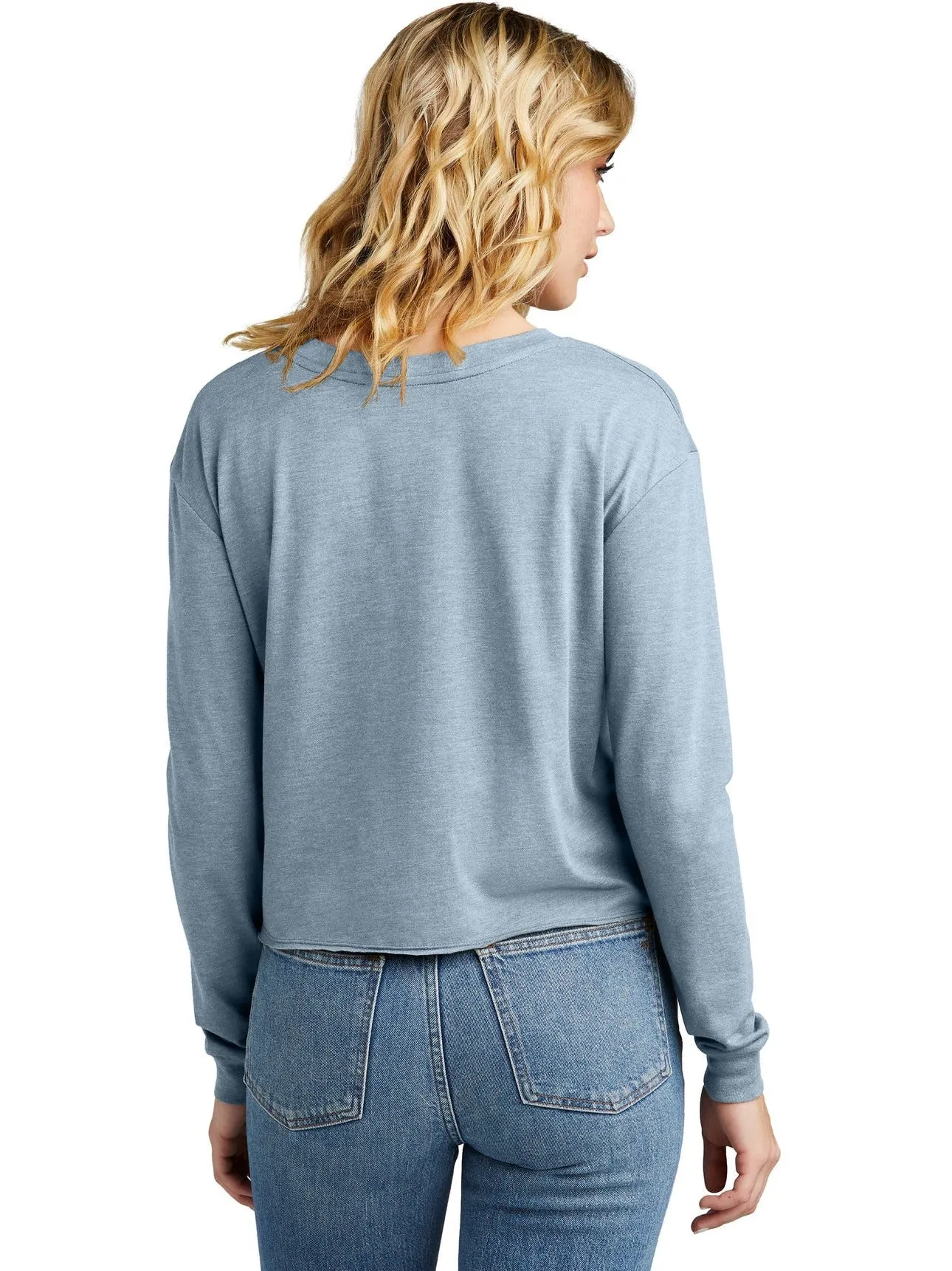 District Ladies Perfect Tri Midi Long Sleeve Tee