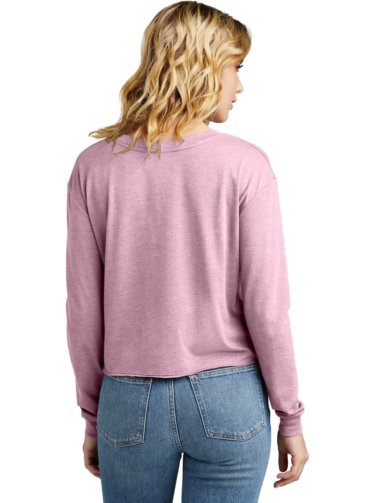 District Ladies Perfect Tri Midi Long Sleeve Tee