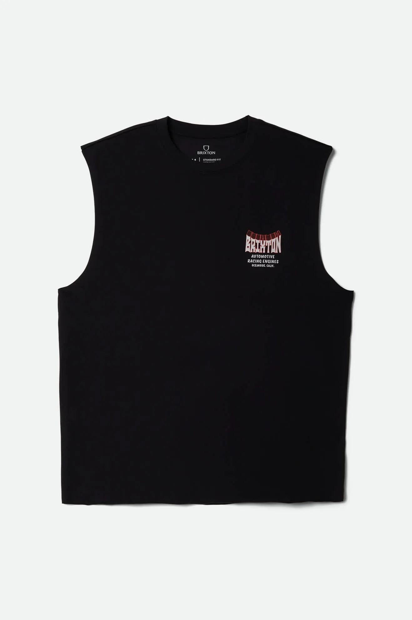 Division Muscle Tank Top - Black Brixton