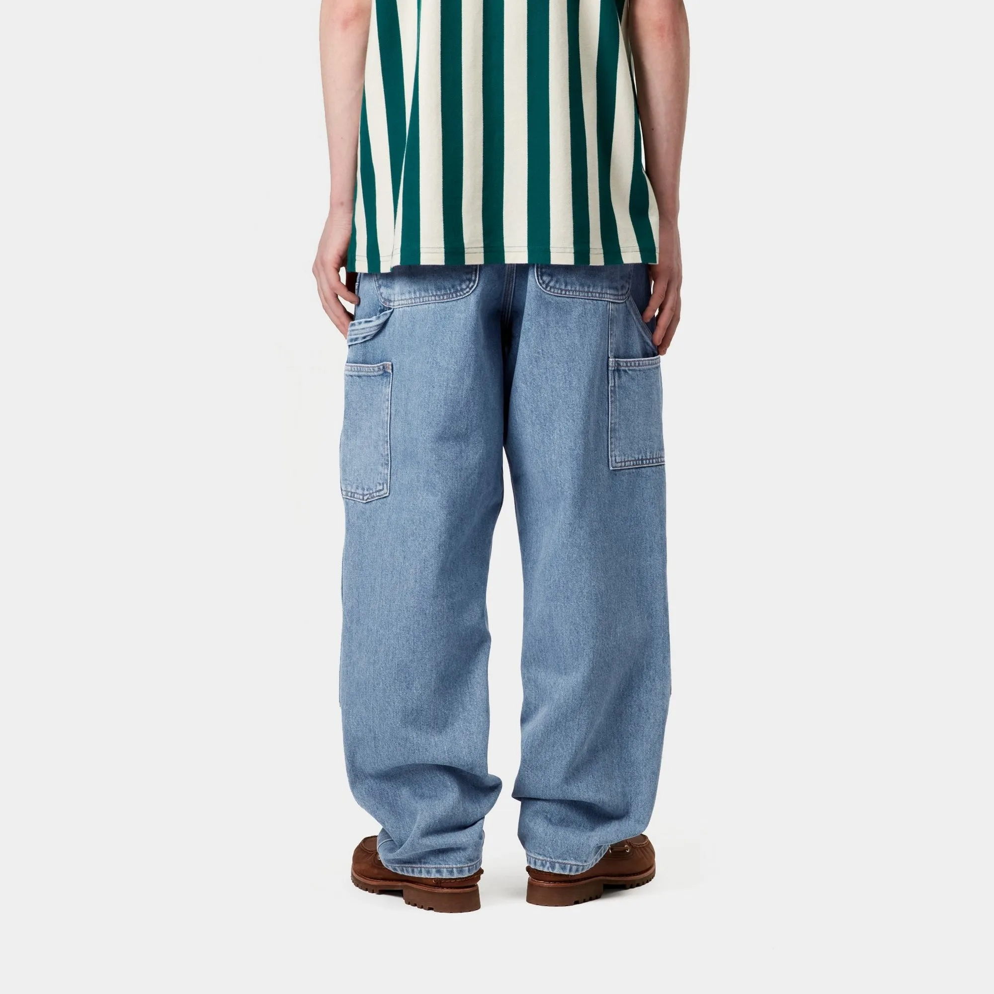 Double Knee Pant - Denim | Blue (stone bleached) Carhartt WIP