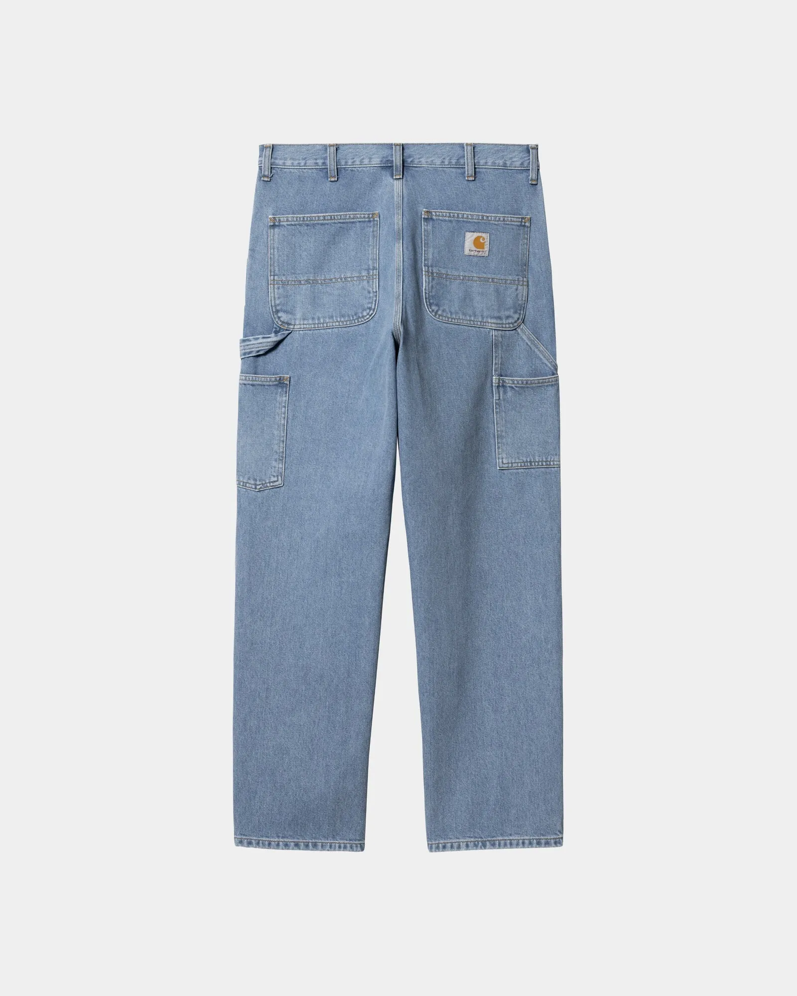 Double Knee Pant - Denim | Blue (stone bleached) Carhartt WIP