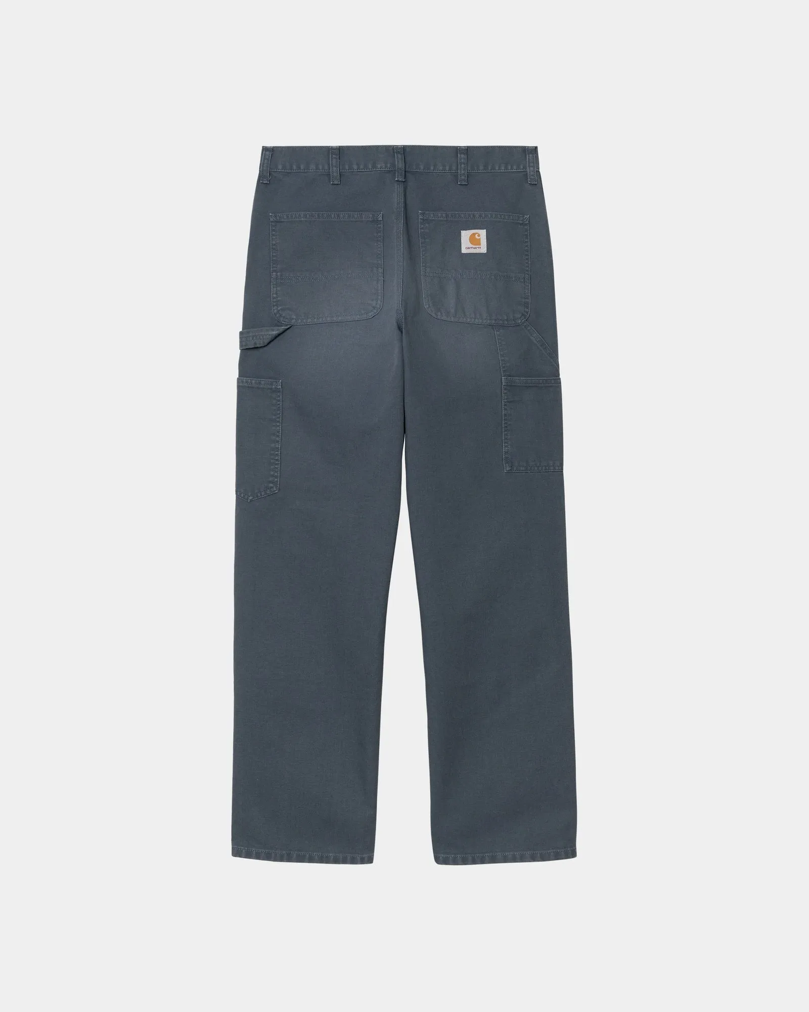 Double Knee Pant - Stone Canvas | Dusky Blue Carhartt WIP