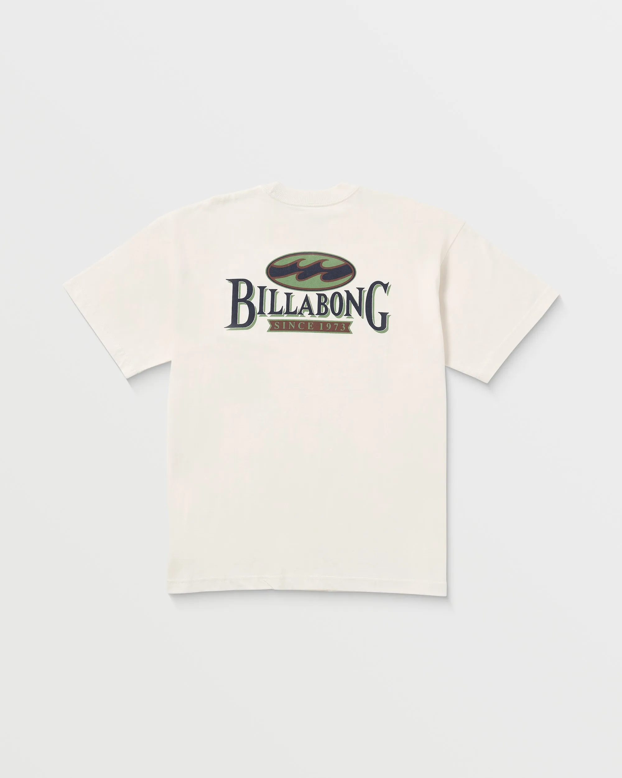Double Spread OG Tee - Off White Billabong