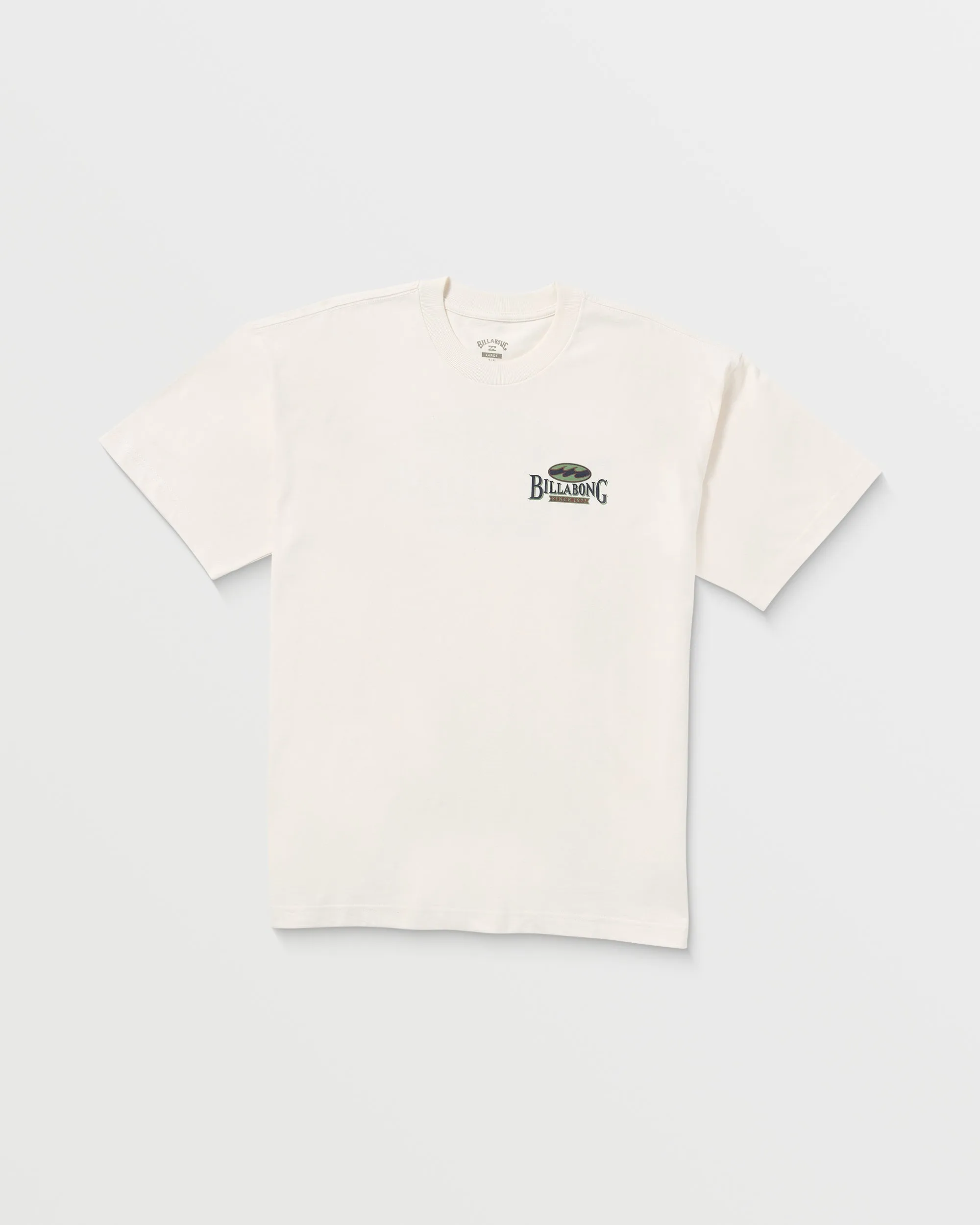 Double Spread OG Tee - Off White Billabong