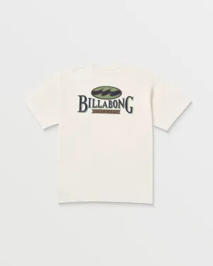 Double Spread OG Tee - Off White Billabong