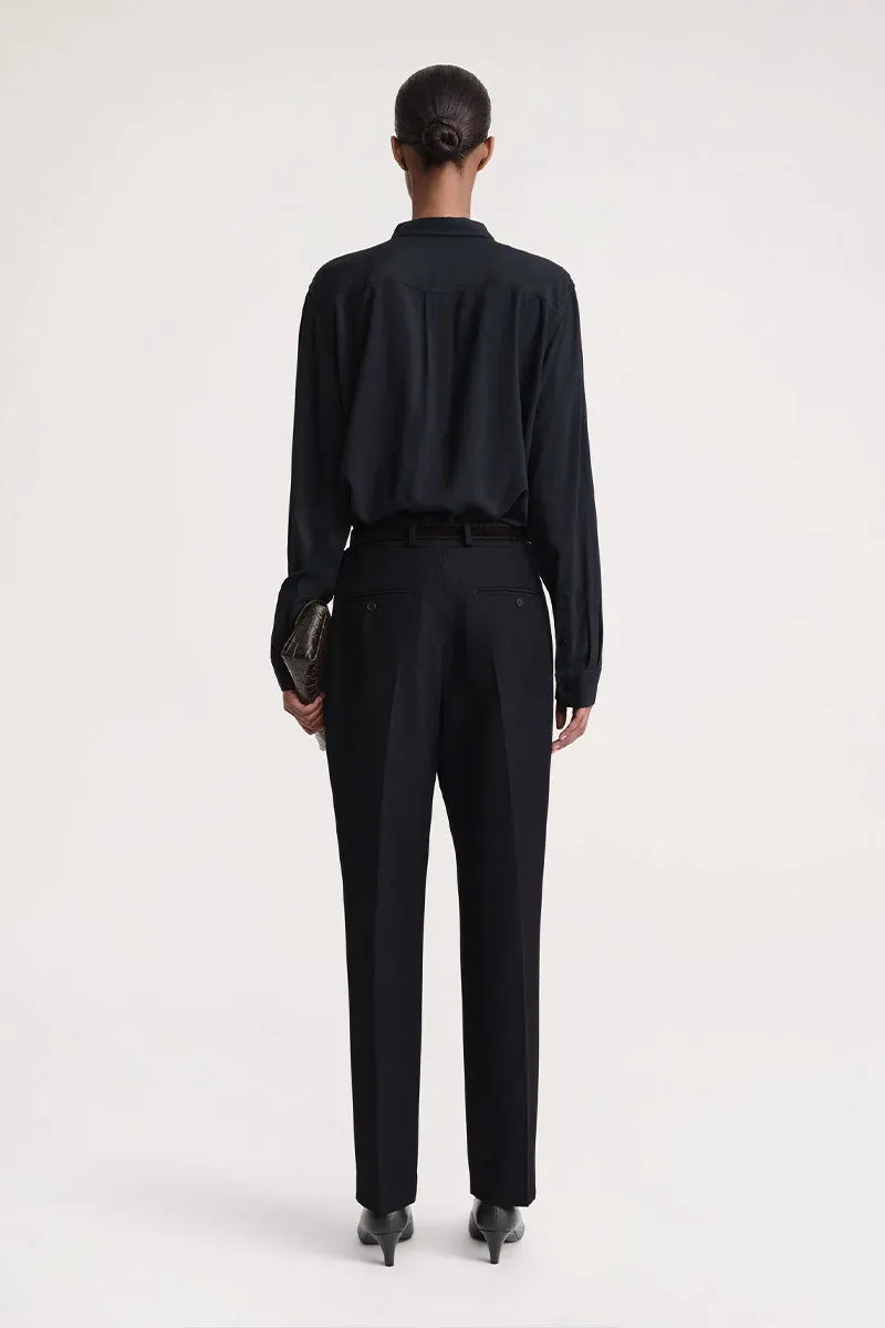 Drape-Front Shirt