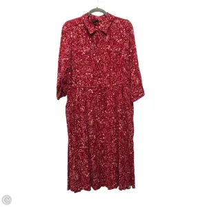 Dress Casual Short By Torrid In Red, Size: 1x
