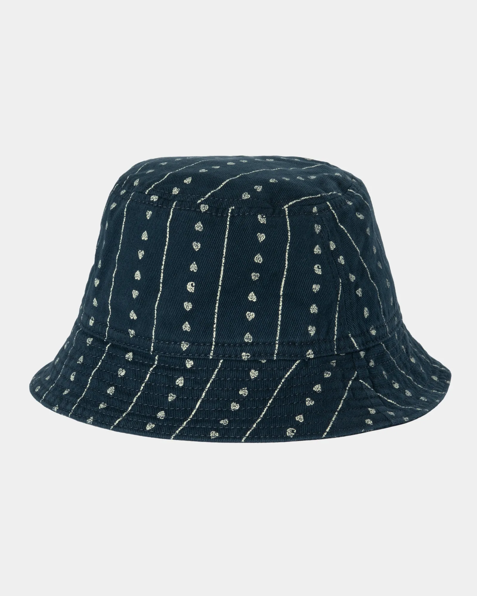 Drewe Bucket Hat | Ink / Natural Heart C Pinstripe Carhartt WIP