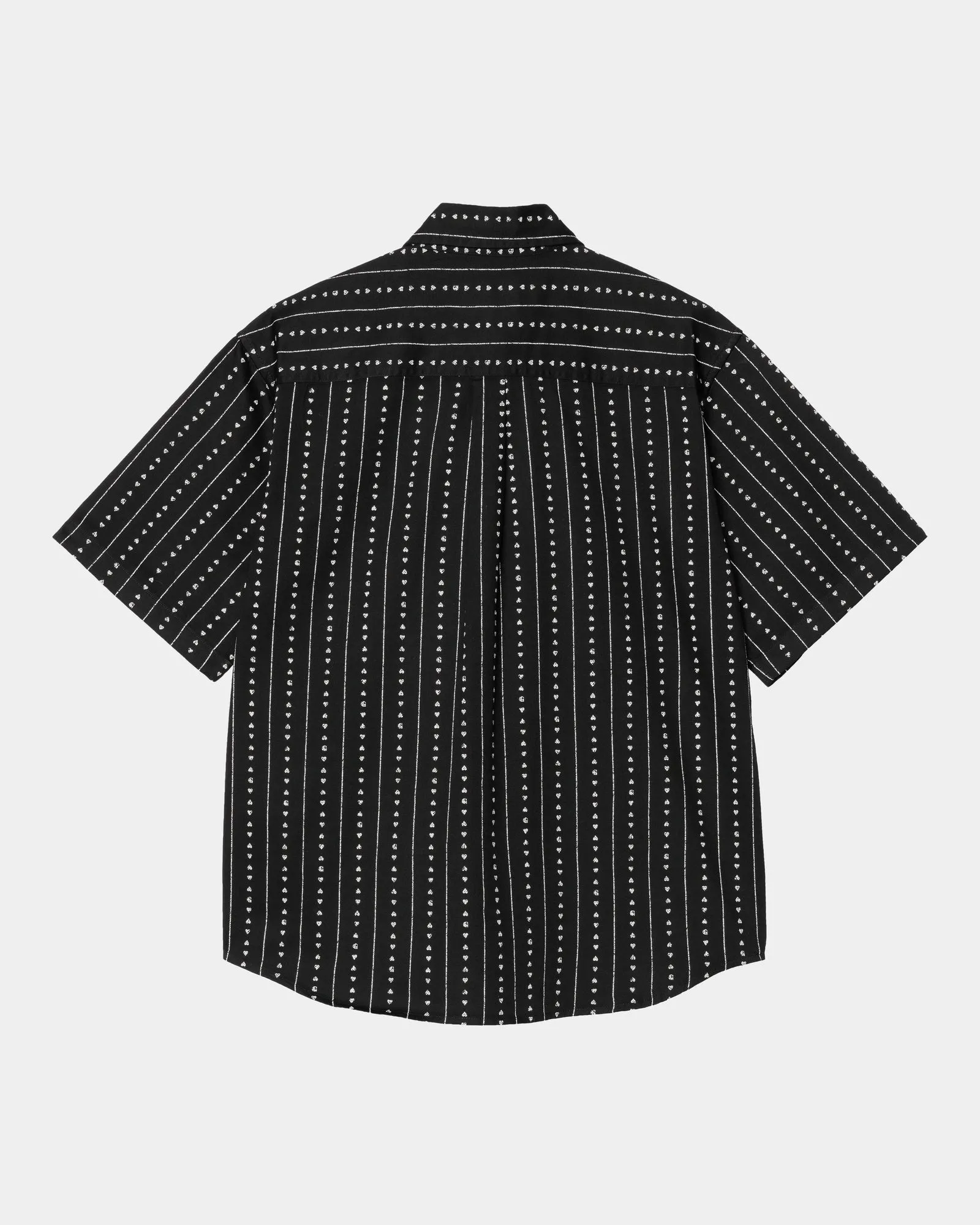 Drewe Shirt | Black / Natural Heart C Pinstripe Carhartt WIP
