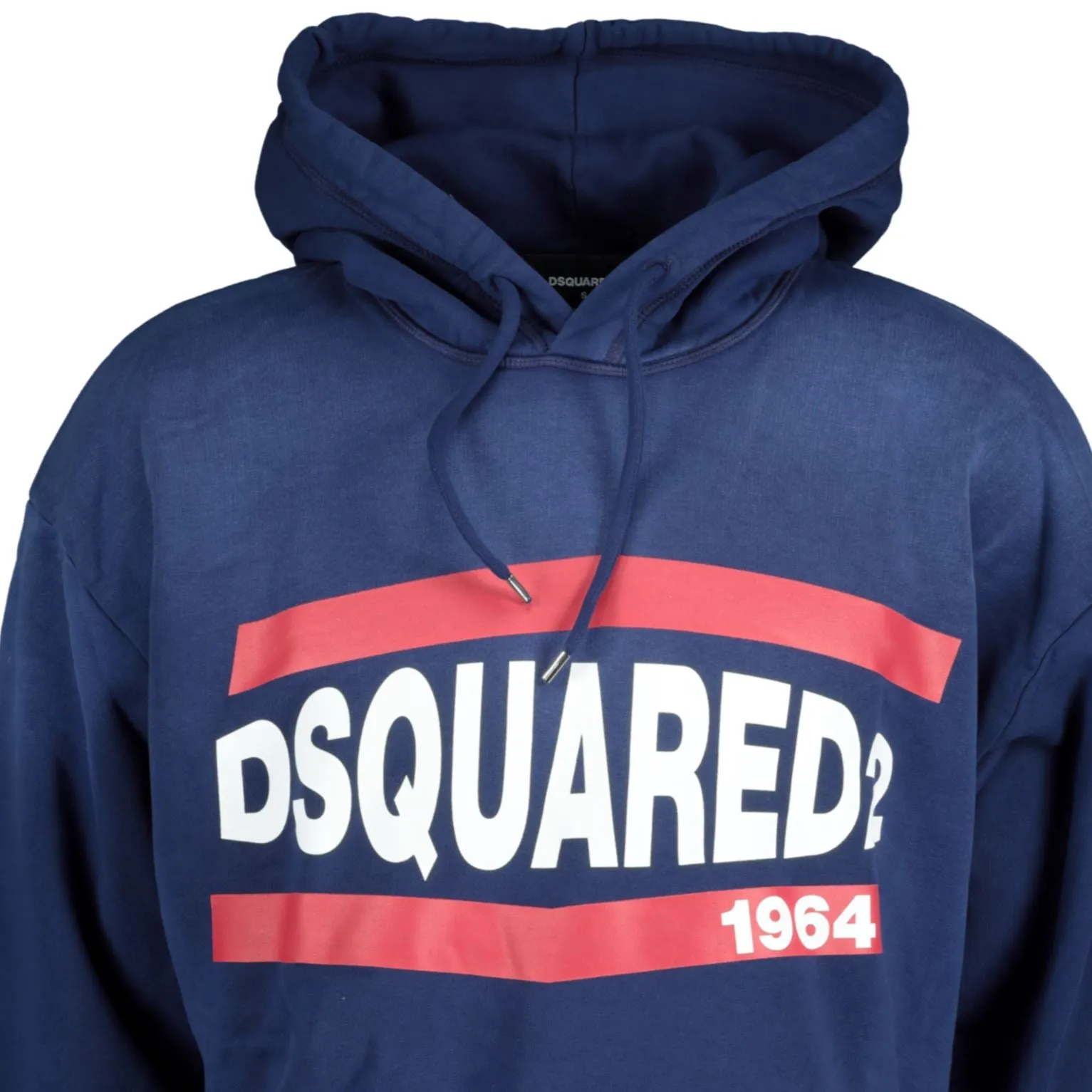 DSQUARED2 Navy Oversized Logo Hoodie