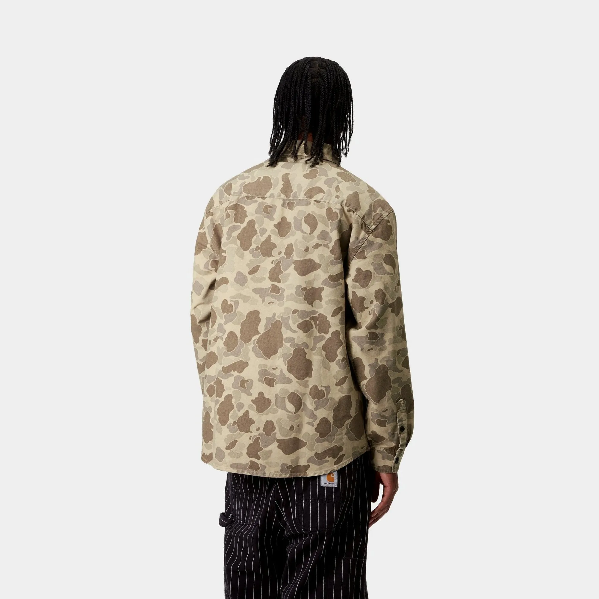 Duck Camo Shirt | Desert (stone washed) Carhartt WIP
