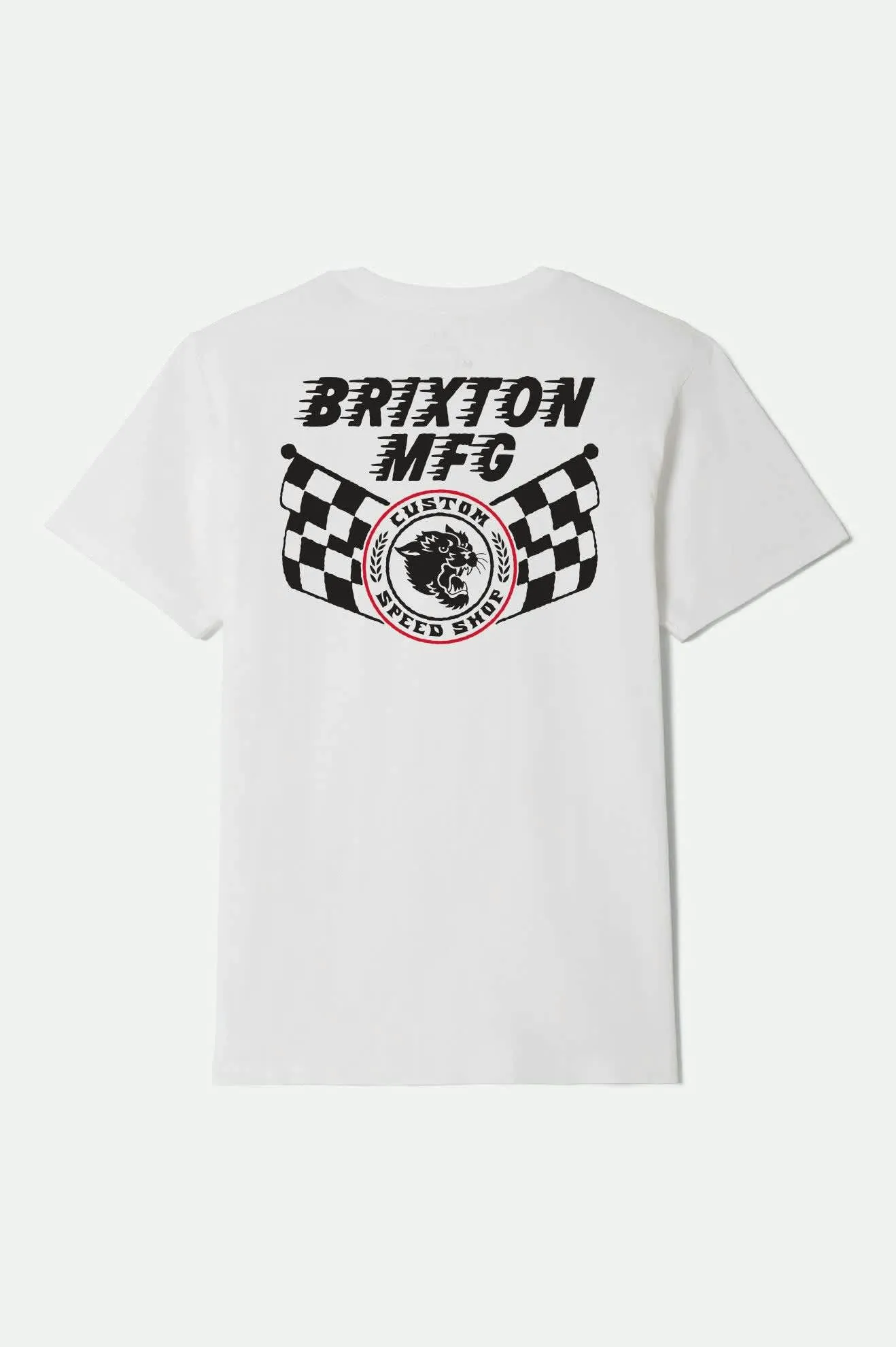 Dunbar S/S Standard T-Shirt - White Brixton