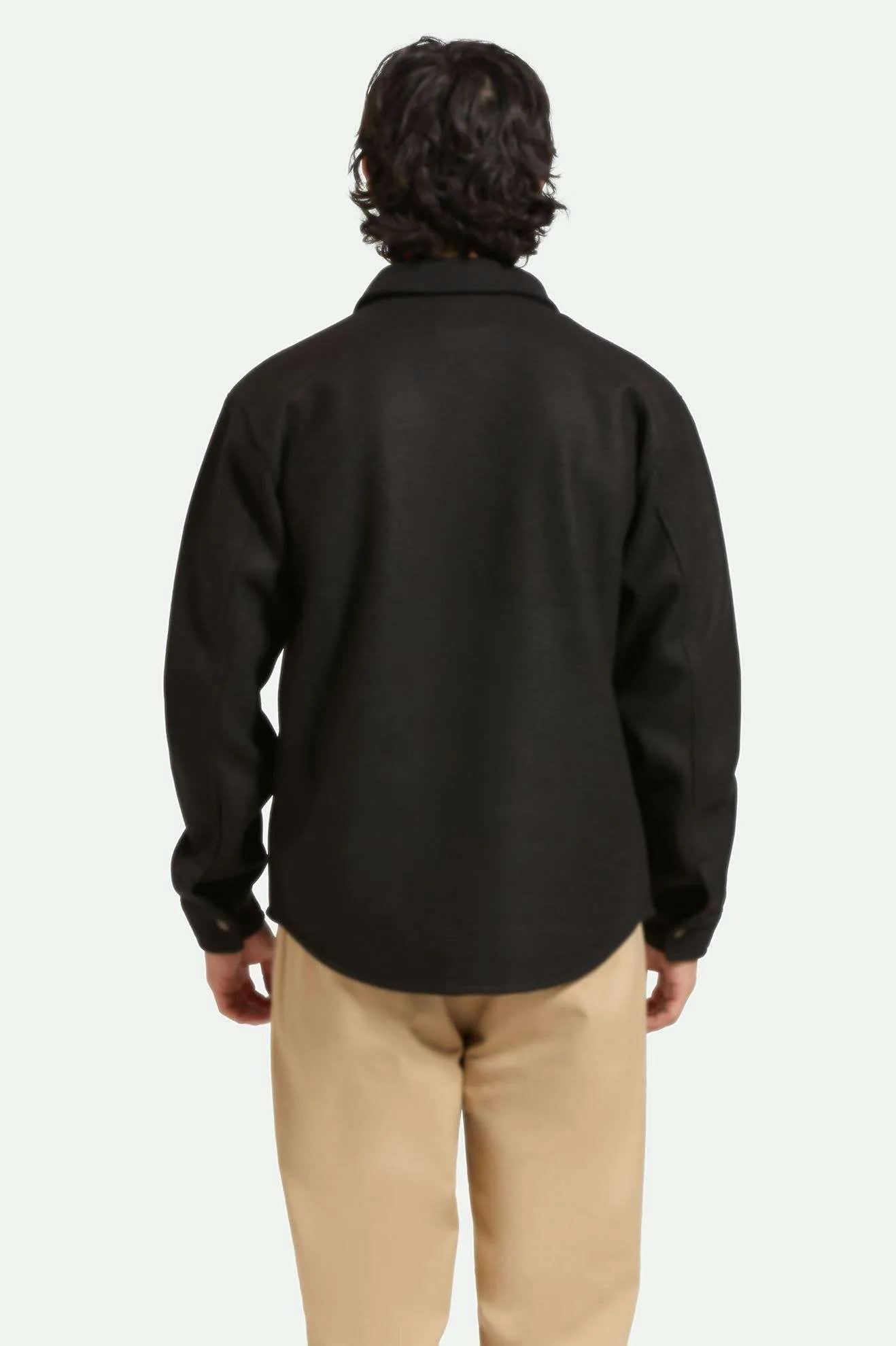 Durham Felted Stretch Jacket - Black Brixton