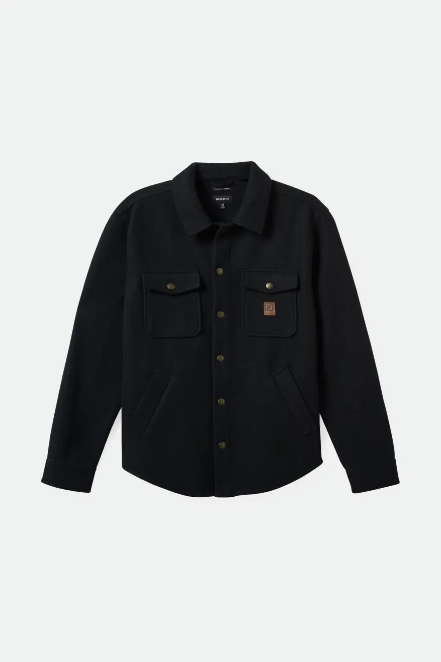 Durham Felted Stretch Jacket - Black Brixton