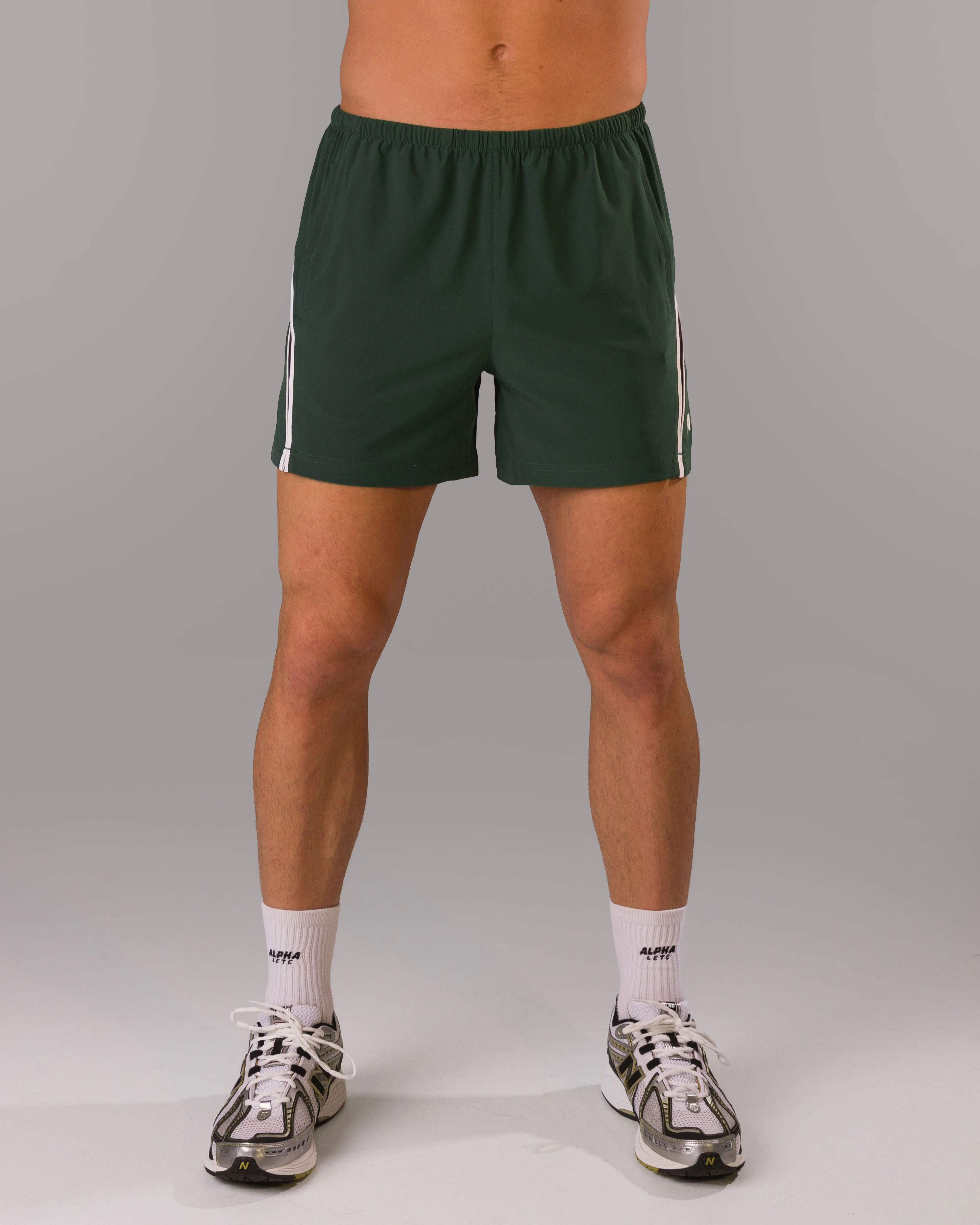 Dynamic Panel Short - Moss Alphalete Athletics