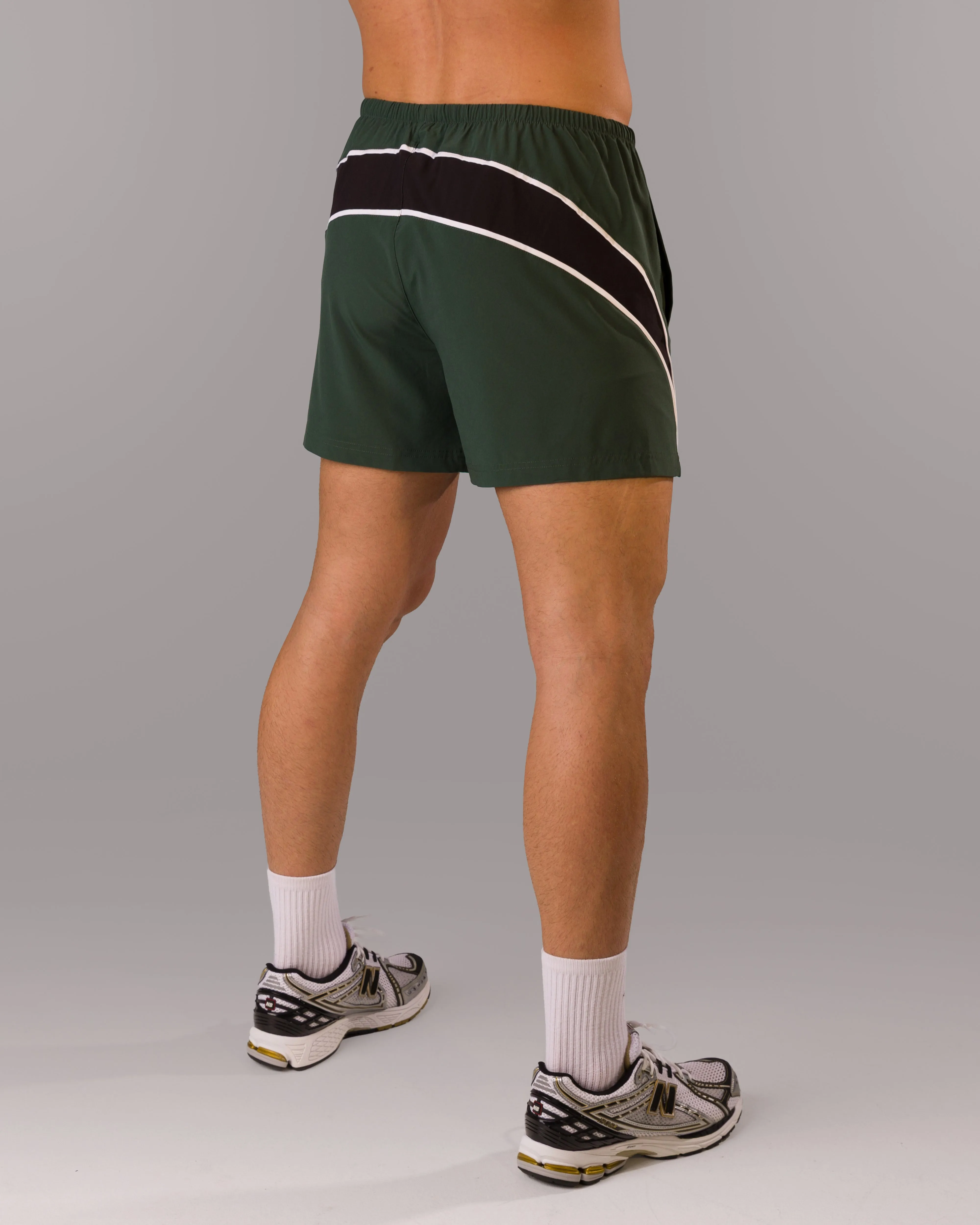 Dynamic Panel Short - Moss Alphalete Athletics