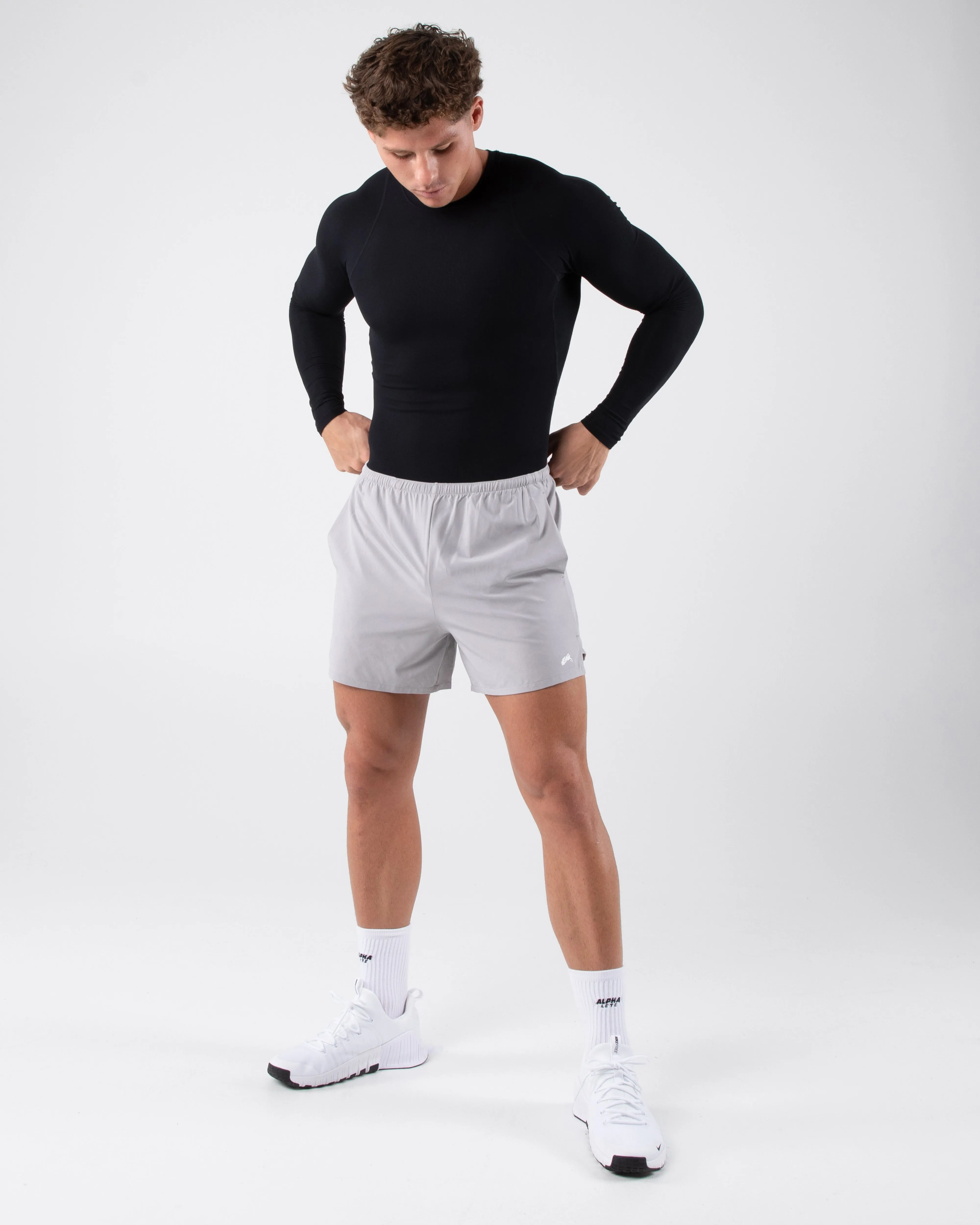 Dynamic Short - Chrome Alphalete Athletics