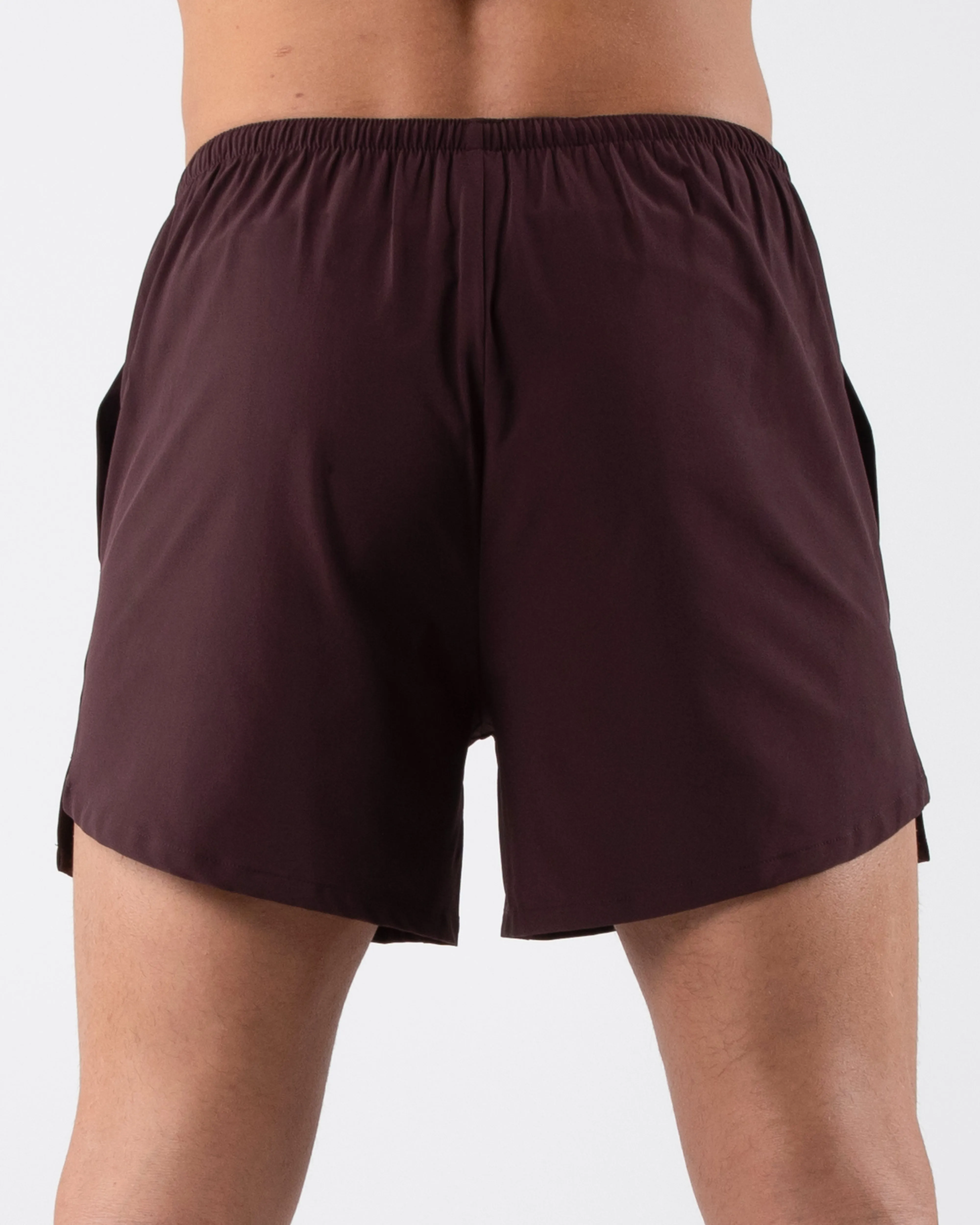 Dynamic Short - Deep Mauve Alphalete Athletics