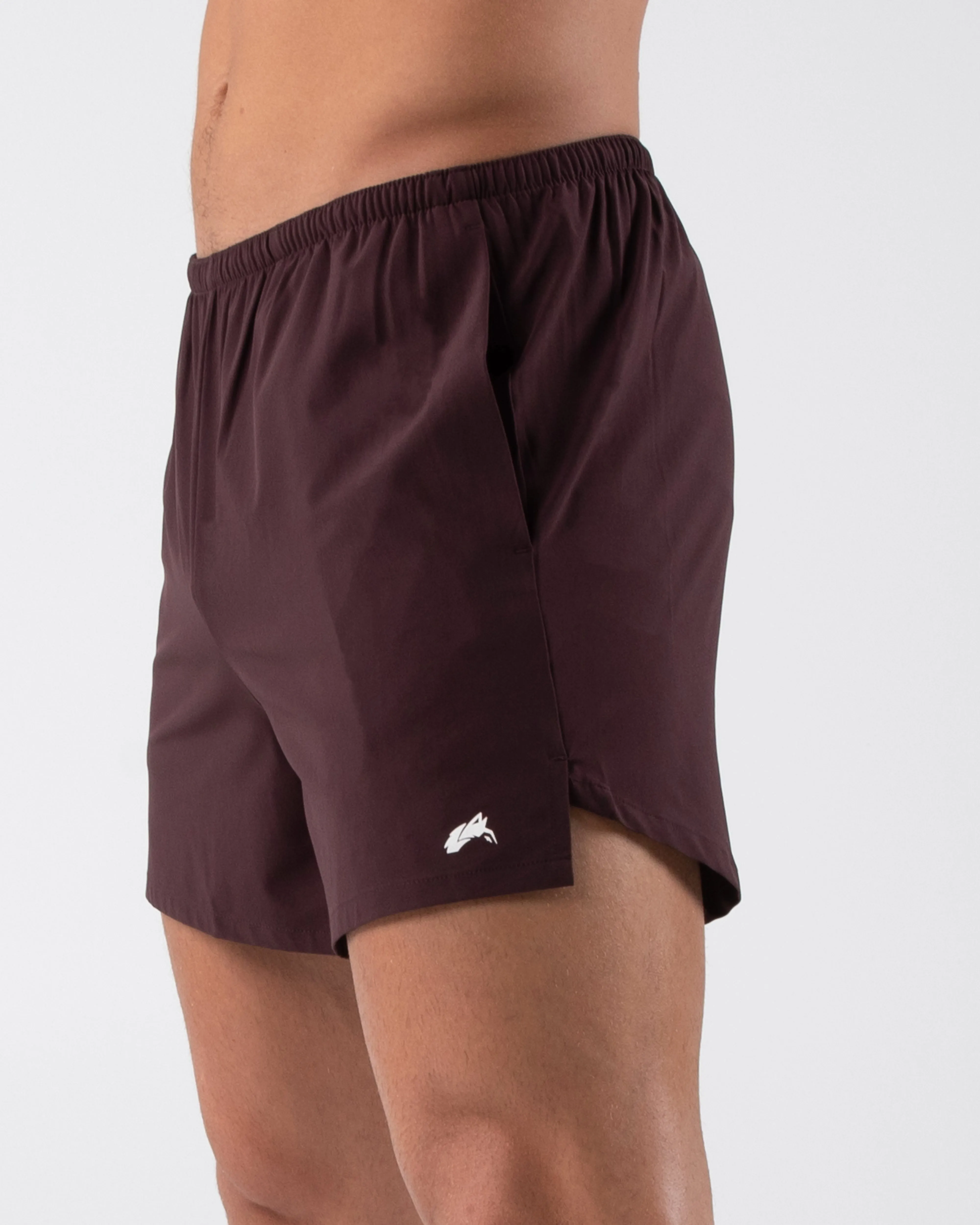 Dynamic Short - Deep Mauve Alphalete Athletics
