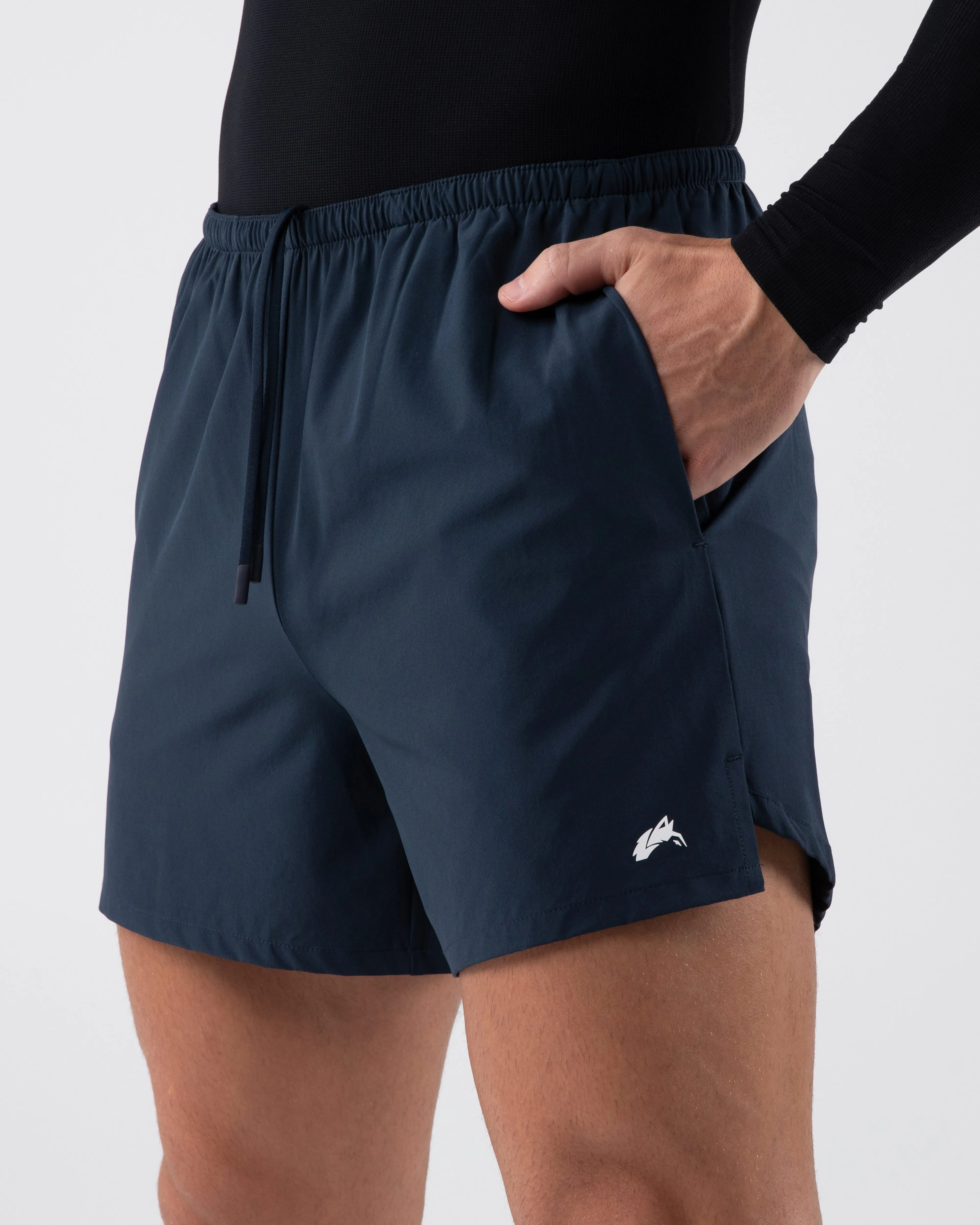 Dynamic Short - Deep Navy Alphalete Athletics