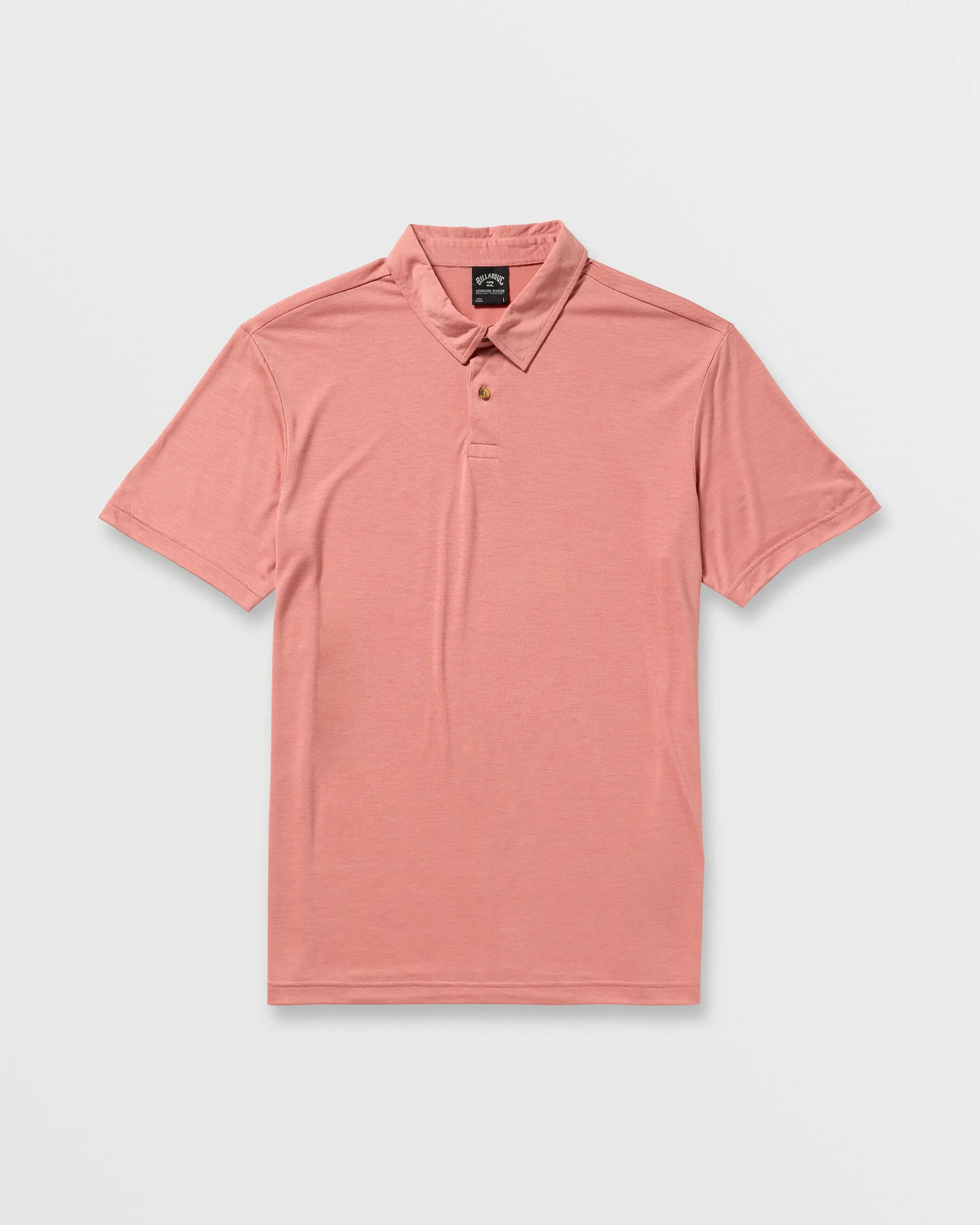 Eclipse Short Sleeve Polo Shirt - Dust Red Billabong