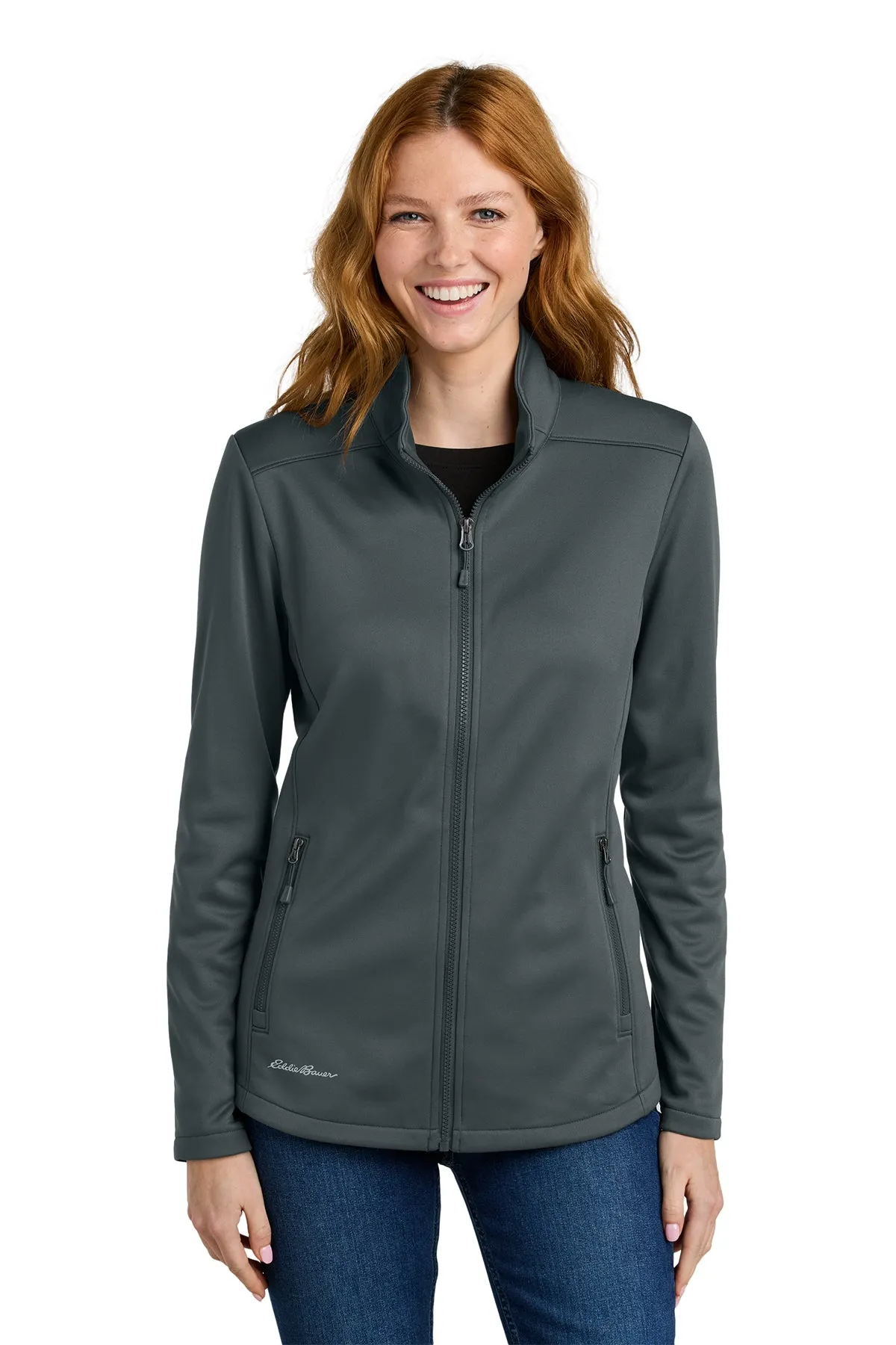 Eddie Bauer Ladies Smooth Mid Layer Fleece Full-Zip