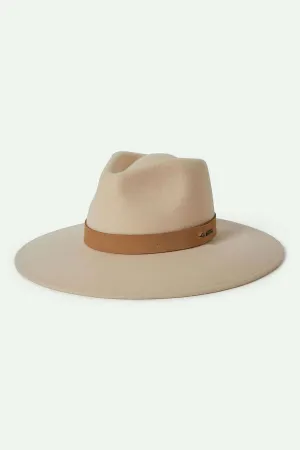 Eleanor Felt Packable Hat - Macadamia Brixton