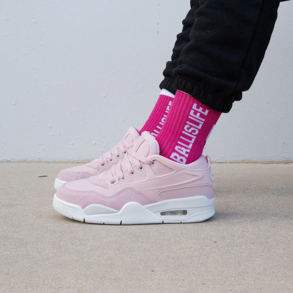 Elite Socks in Pink/White Ballislife