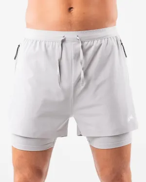 Elite Swift Short 5" - Chrome Alphalete Athletics