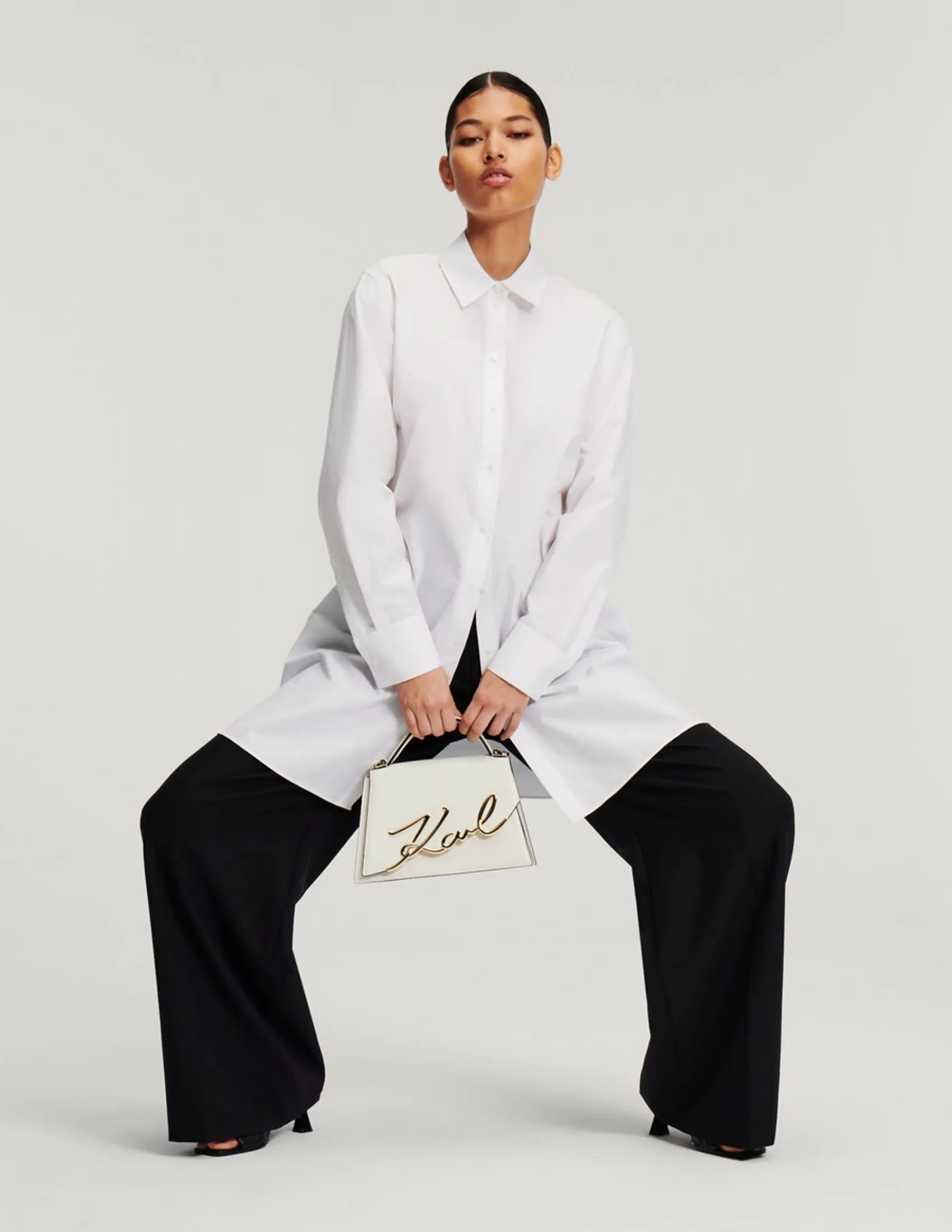 EMBROIDERED LOGO TUNIC