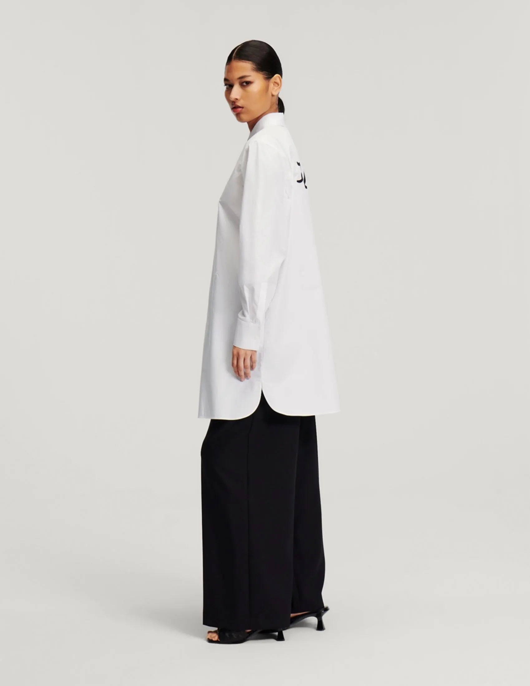 EMBROIDERED LOGO TUNIC