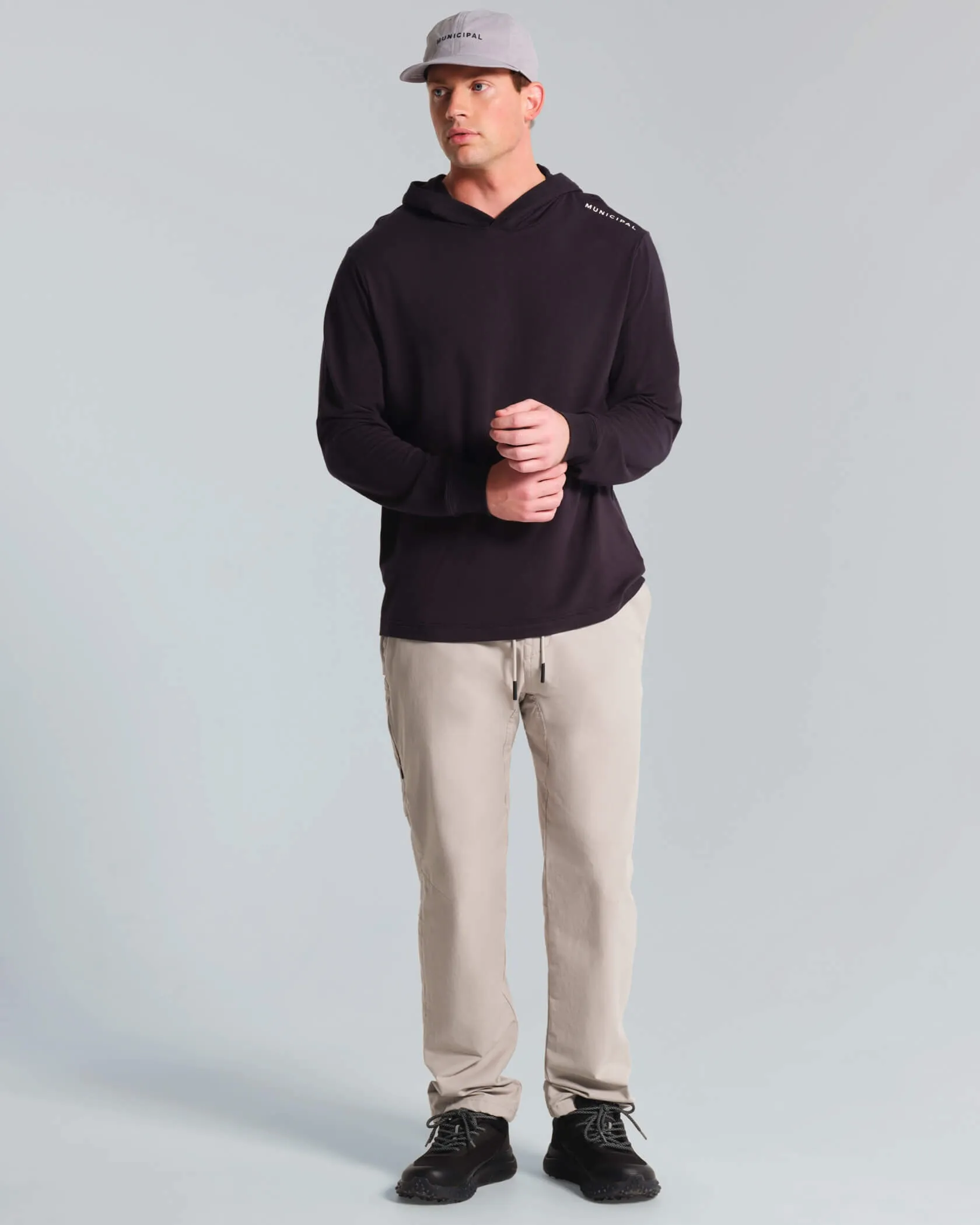 Enduro Stretch LS Hooded T-Shirt Municipal