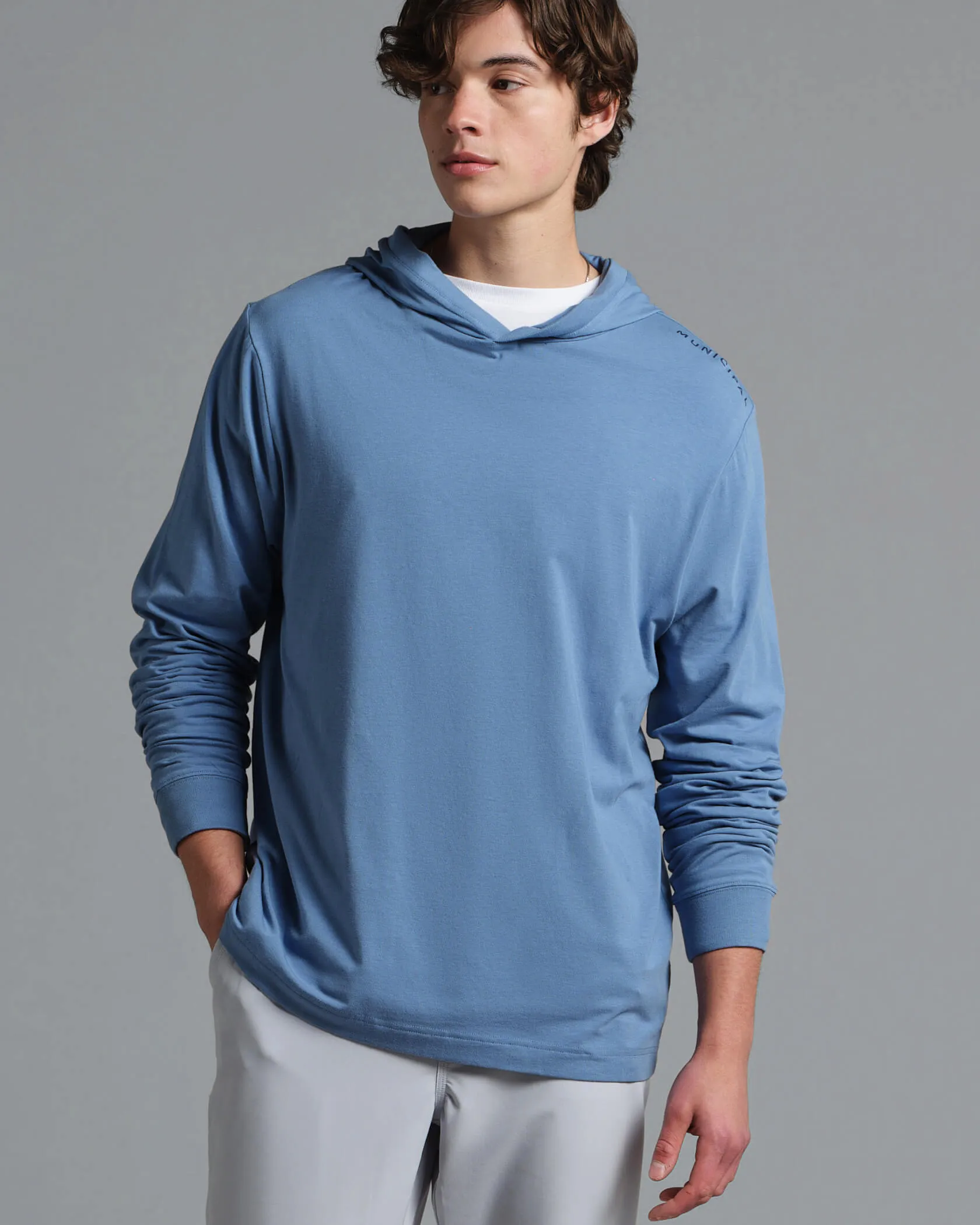 Enduro Stretch LS Hooded T-Shirt Municipal