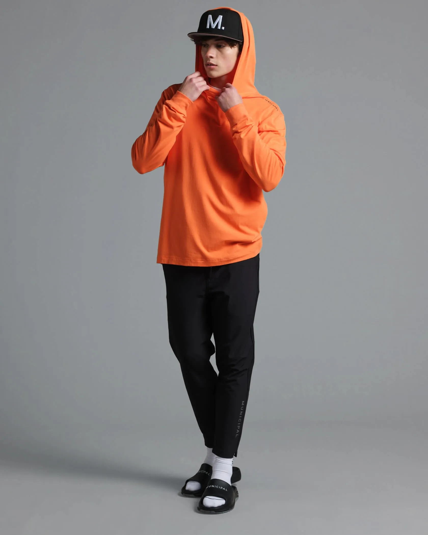 Enduro Stretch LS Hooded T-Shirt Municipal
