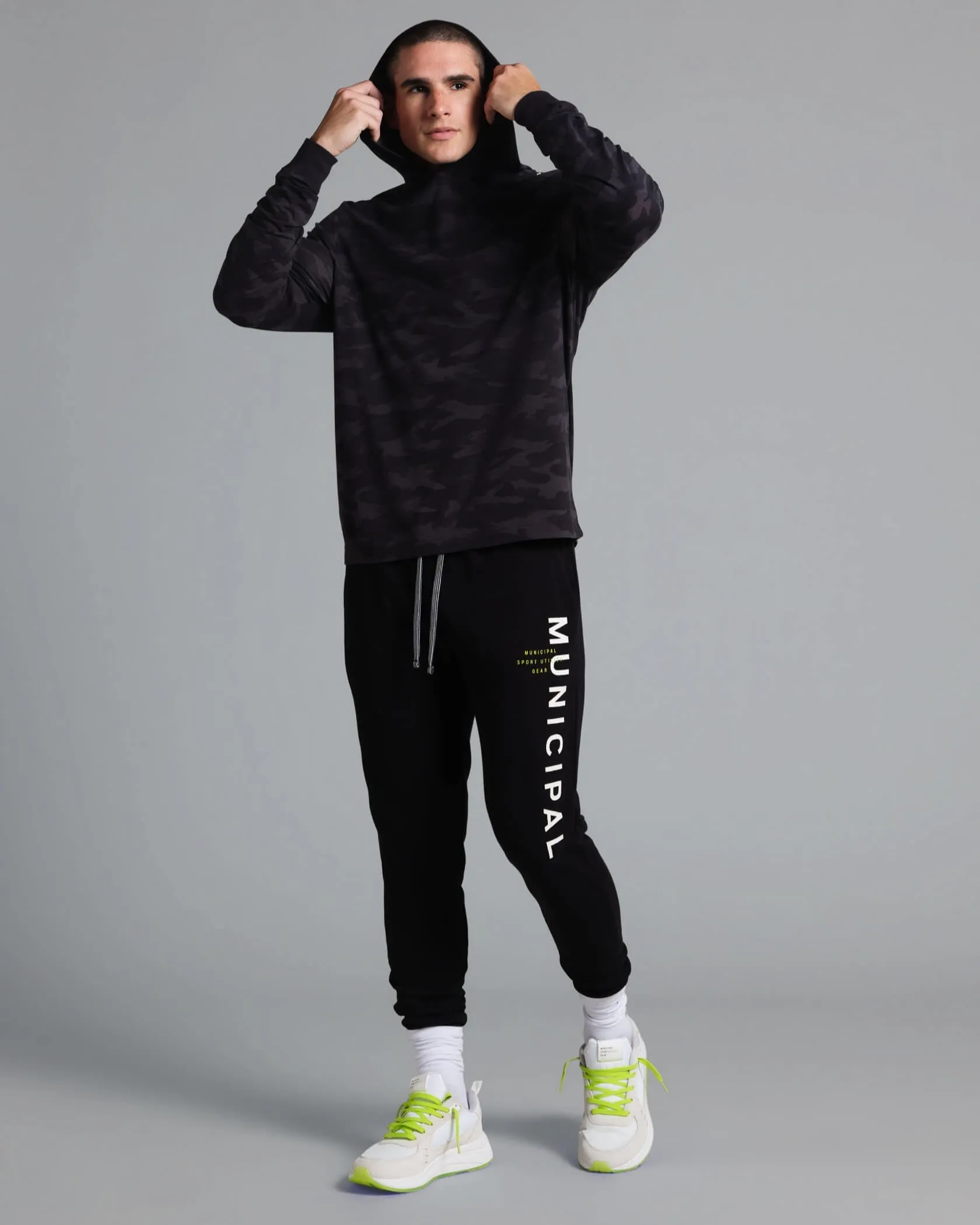 Enduro Stretch LS Hooded T-Shirt Municipal