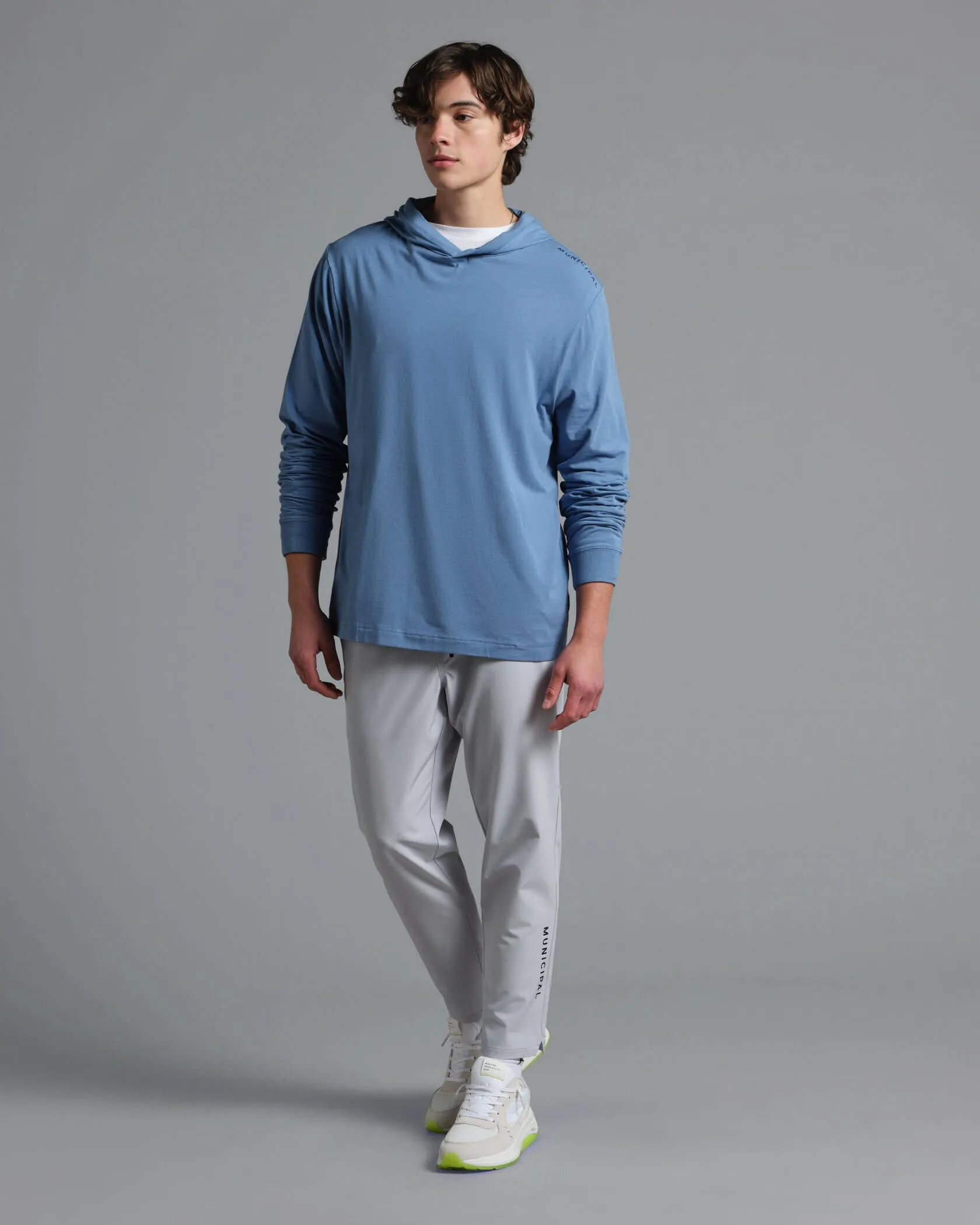 Enduro Stretch LS Hooded T-Shirt Municipal