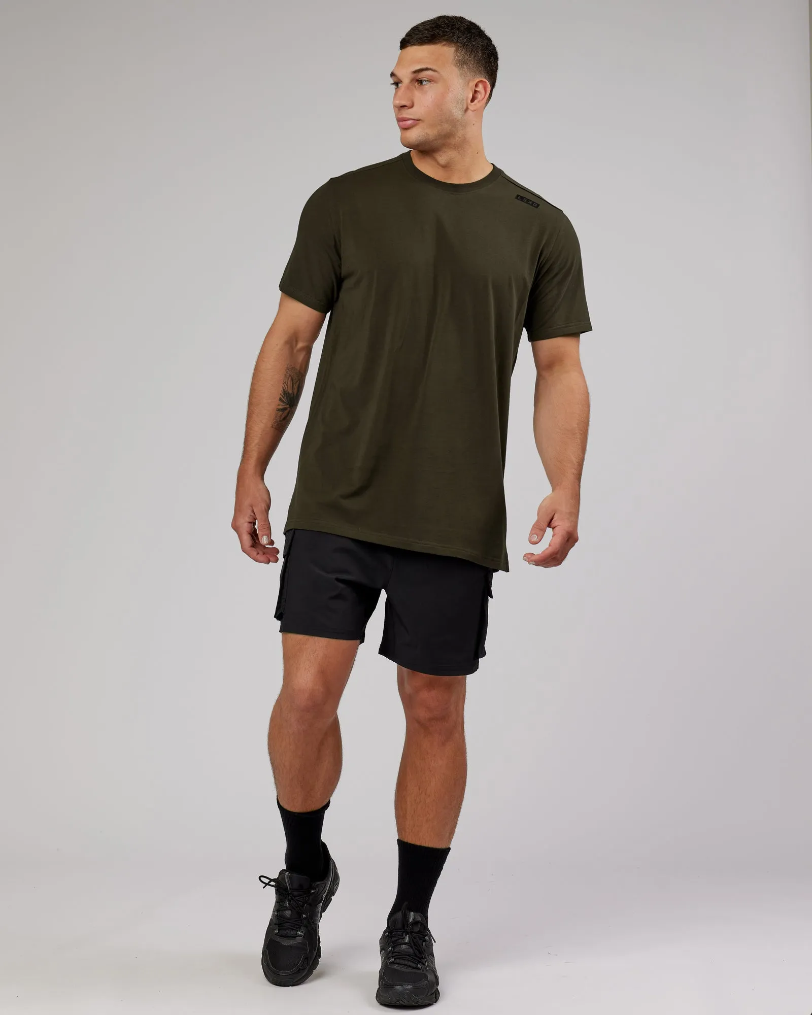 Energy Stretch 6" Performance Cargo Short - Black