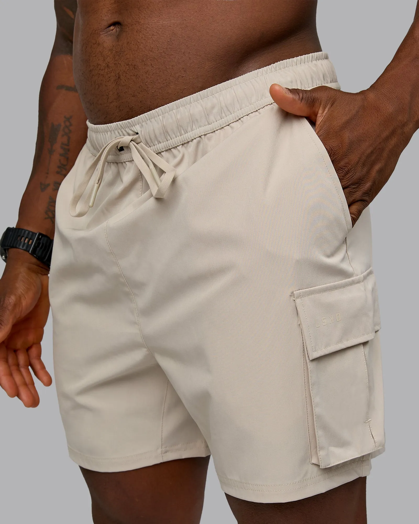 Energy Stretch Performance Cargo Short - Shale Beige
