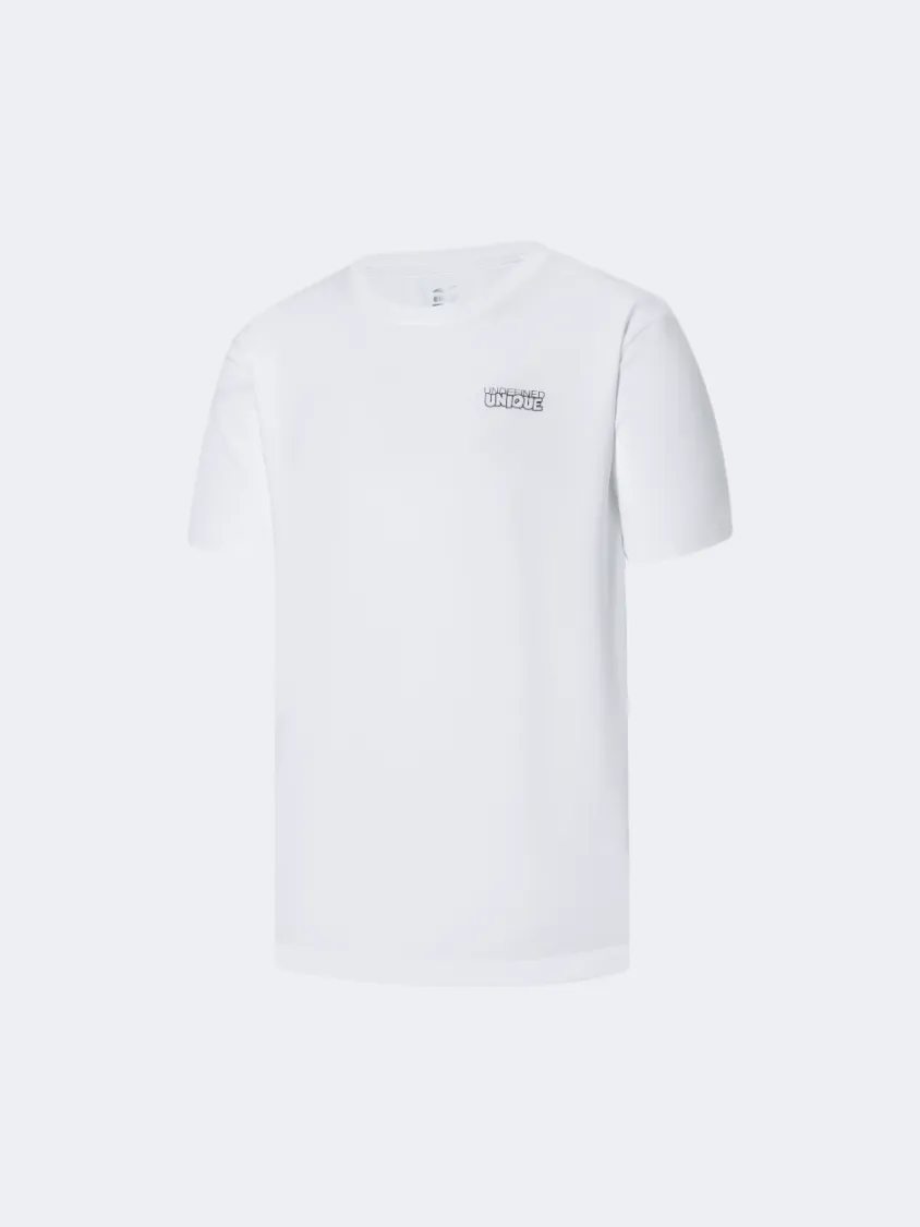 Erke Crew Men Lifestyle T-Shirt White