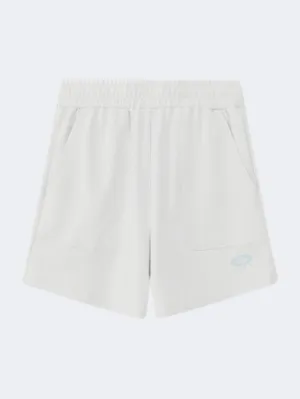 Erke Knitted Women Training Short Glacier White
