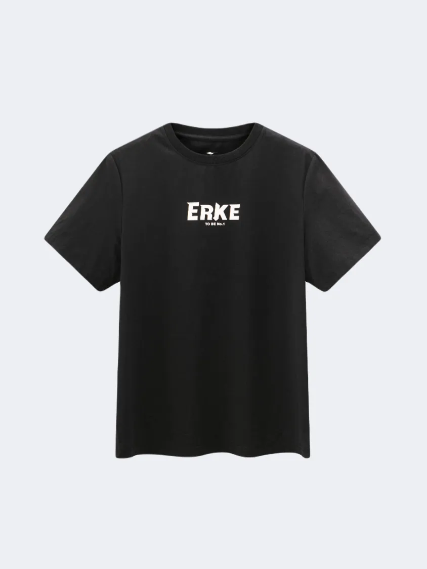 Erke Men Lifestyle T-Shirt Black