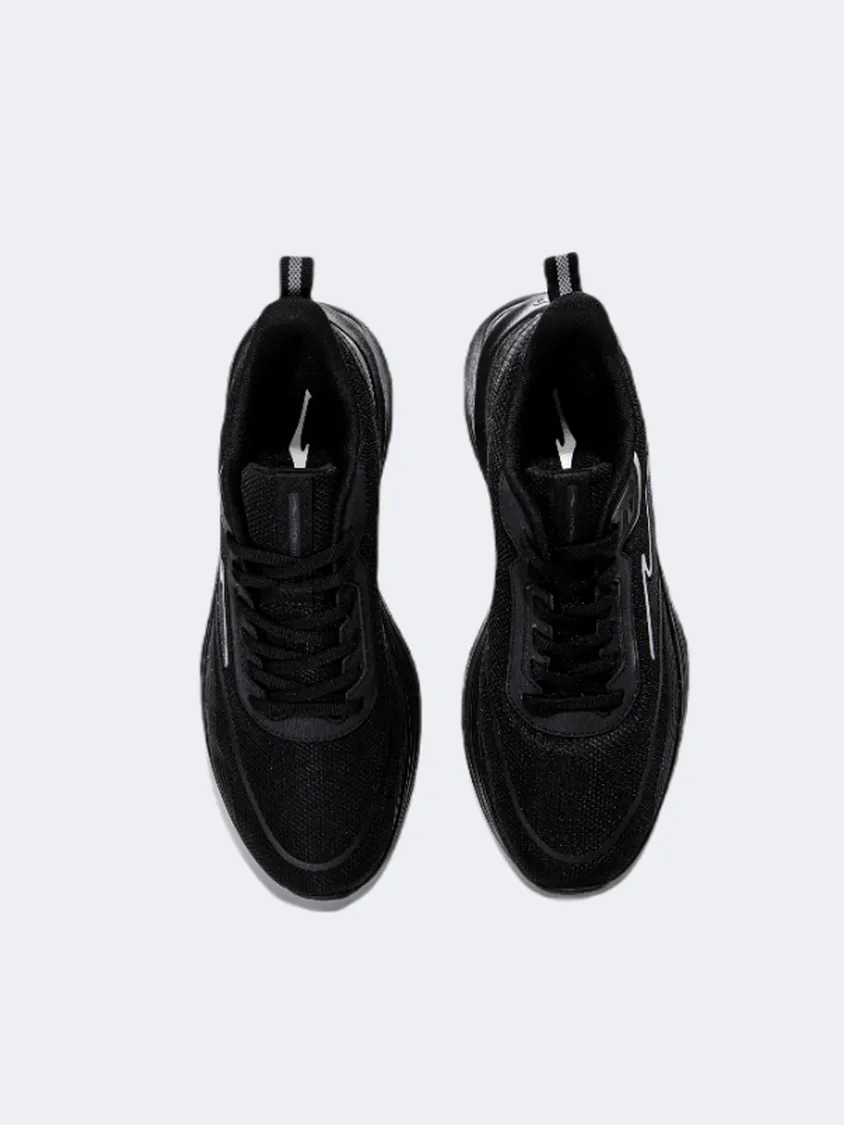 Erke Men Running Shoes Black